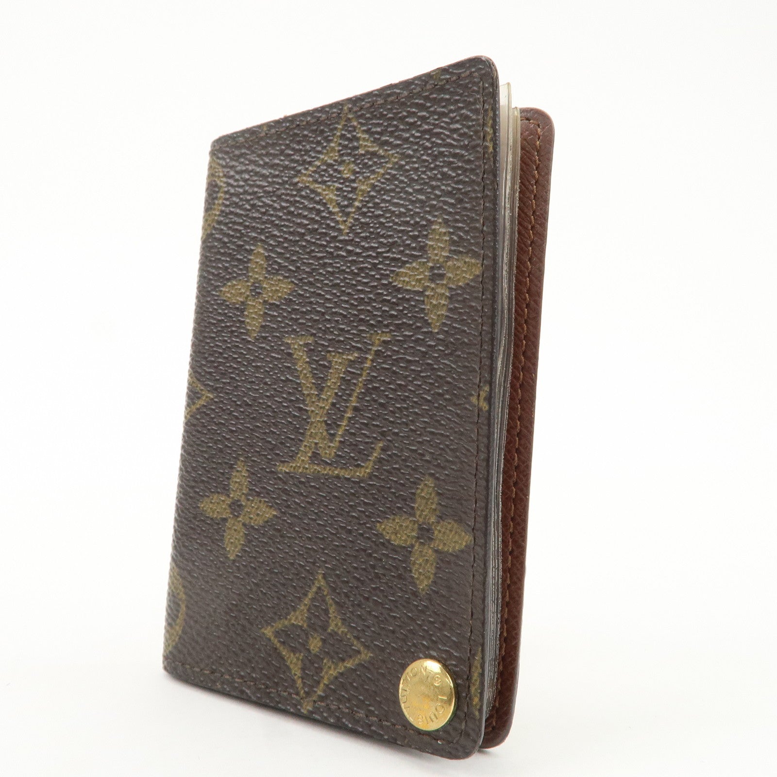 Louis Vuitton Monogram Set of 2 Canvas Card Case M60937 Used