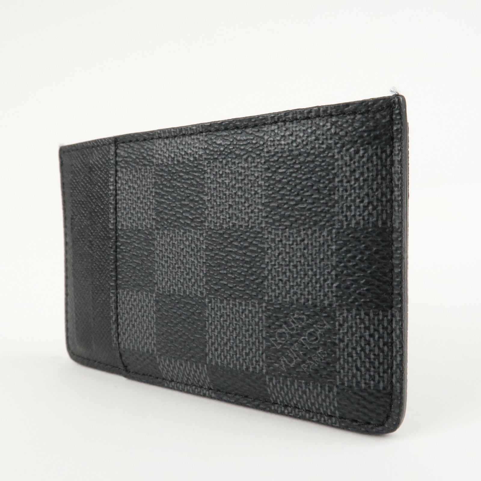 Louis Vuitton Damier Graphite Neo Porte Cartes Card Case N62666 Used