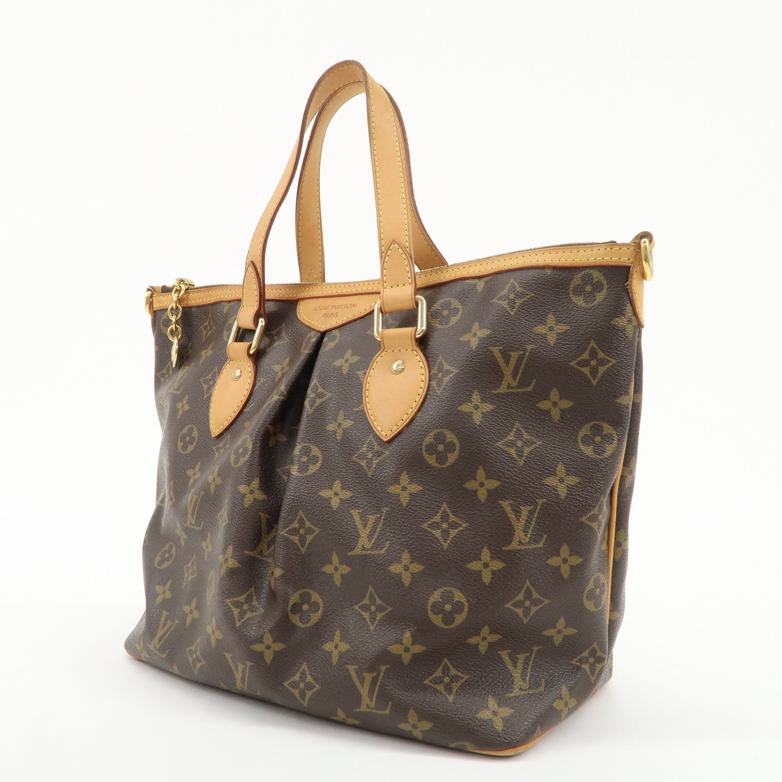 Louis Vuitton Monogram Palermo PM 2Way Hand Bag M40145 Used