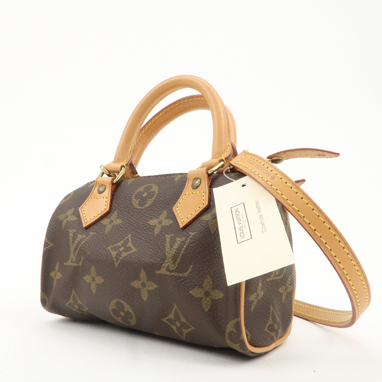 Louis Vuitton Monogram Mini Speedy 
Strap M41534 J00145 Used