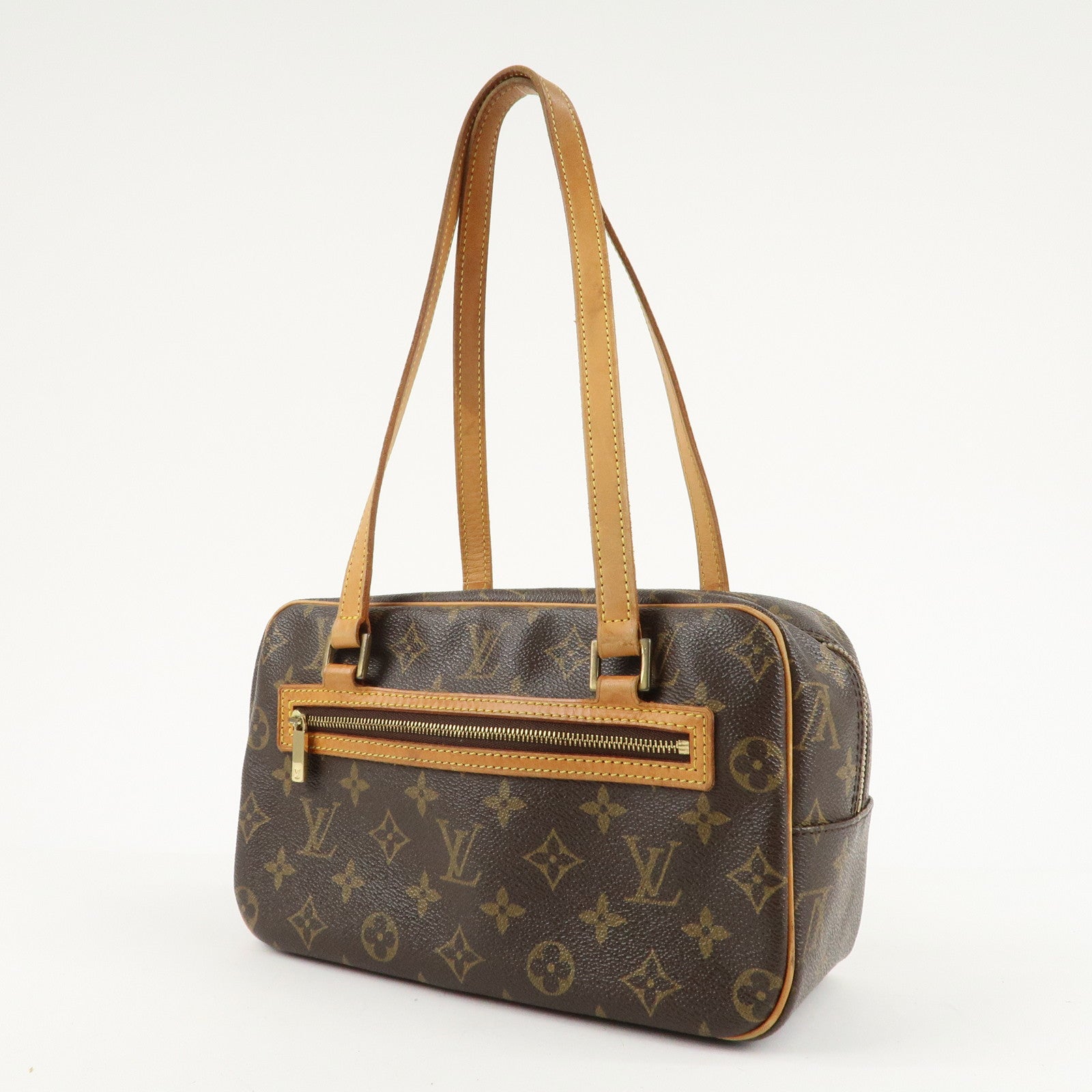 Louis Vuitton Monogram Cite MM Shoulder Bag Hand Bag M51182 Used