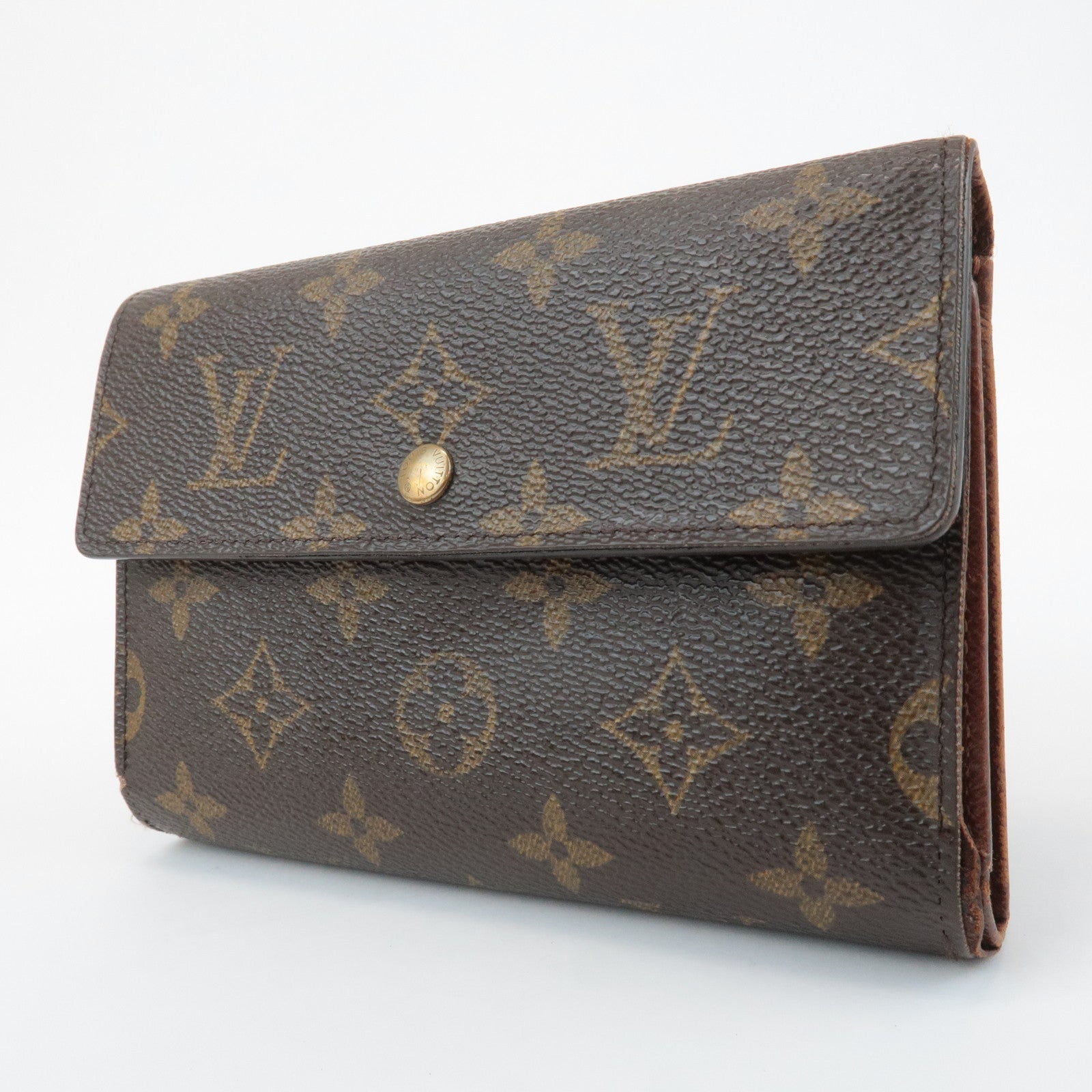 Louis Vuitton Monogram Porte Tresor Etui Papiers Wallet M61202