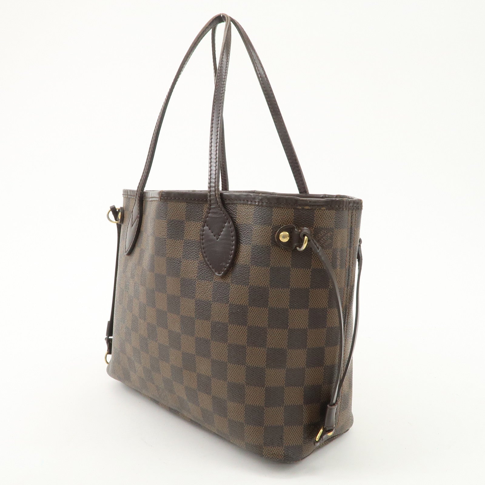 Louis Vuitton Damier Neverfull PM Tote Bag Shoulder Bag N51109 Used