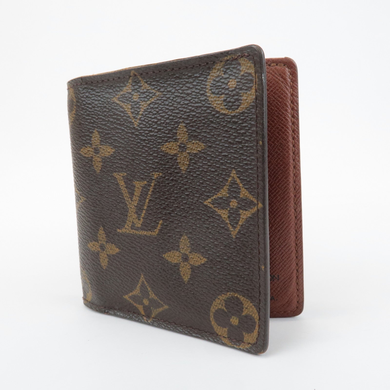 Louis Vuitton Monogram Porte Billets Carte Bleue Wallet M60905 Used