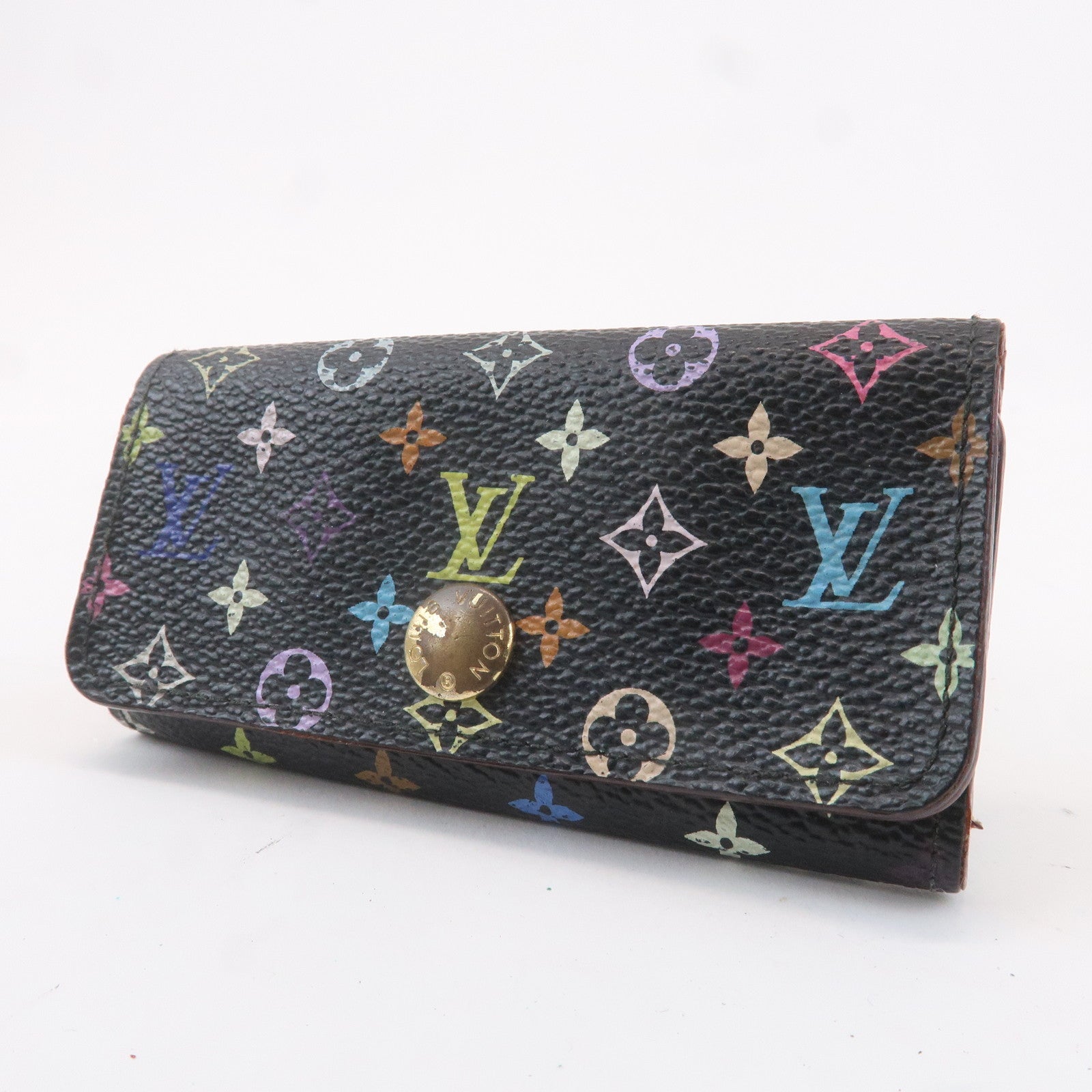 Louis Vuitton Monogram Set of 2 Multicles 4 Key Case M60044 M62631