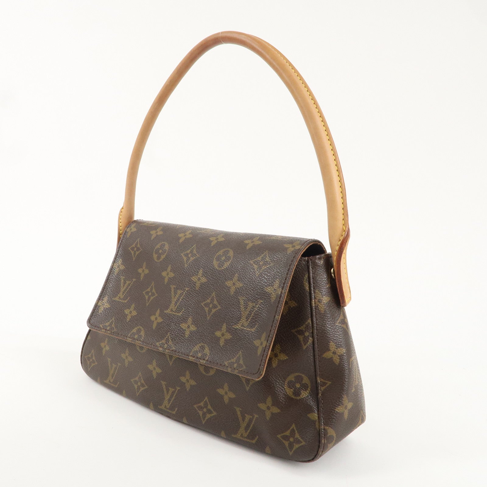 Louis Vuitton Monogram Mini Looping Shoulder Bag Hand Bag M51147