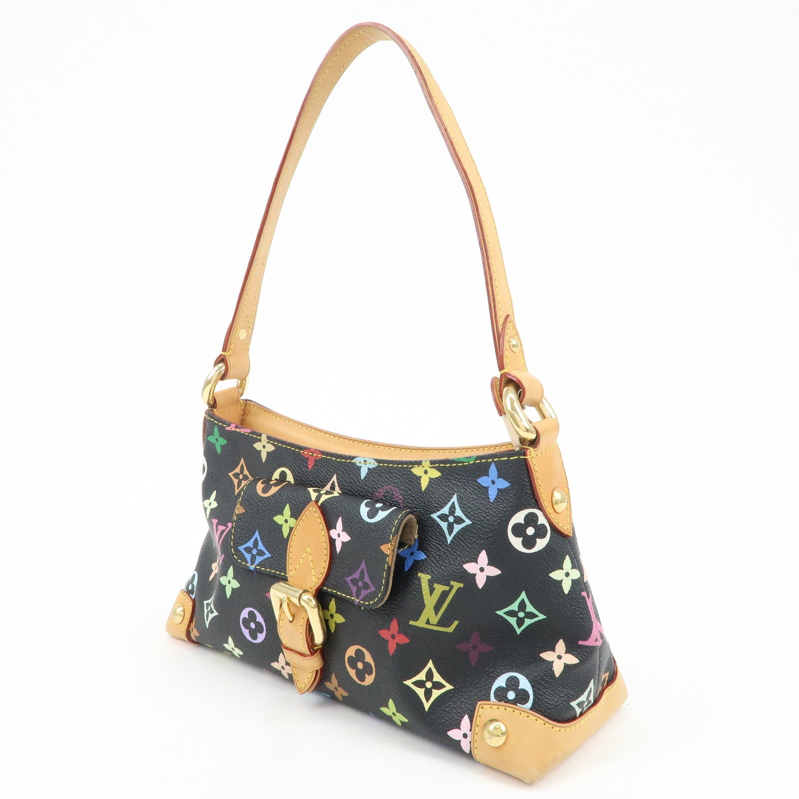 Louis Vuitton Monogram Multicolor Eliza Shoulder Bag M40099 Used