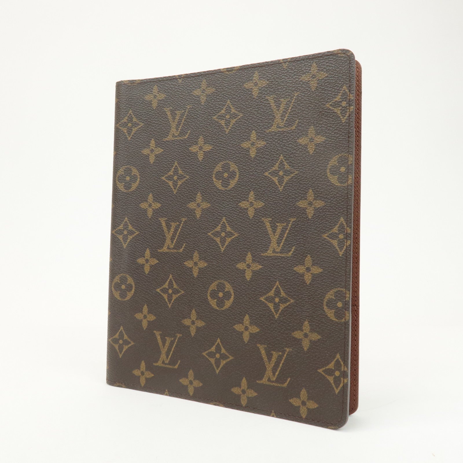 Louis Vuitton Monogram Agenda Bureau Planner Cover R20001 Used