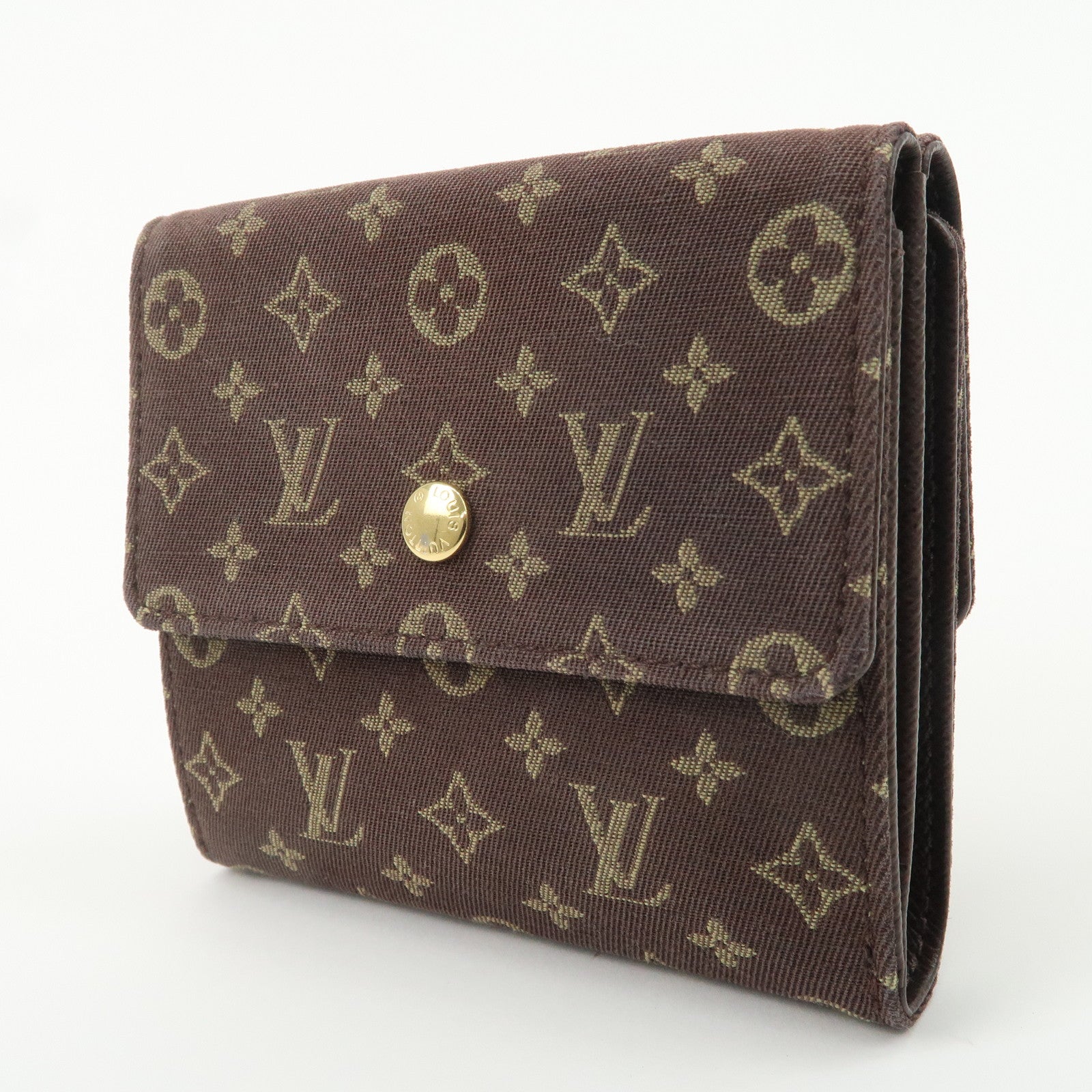 Louis Vuitton Monogram Minilin Portefeuille Elise Wallet Ｍ95233