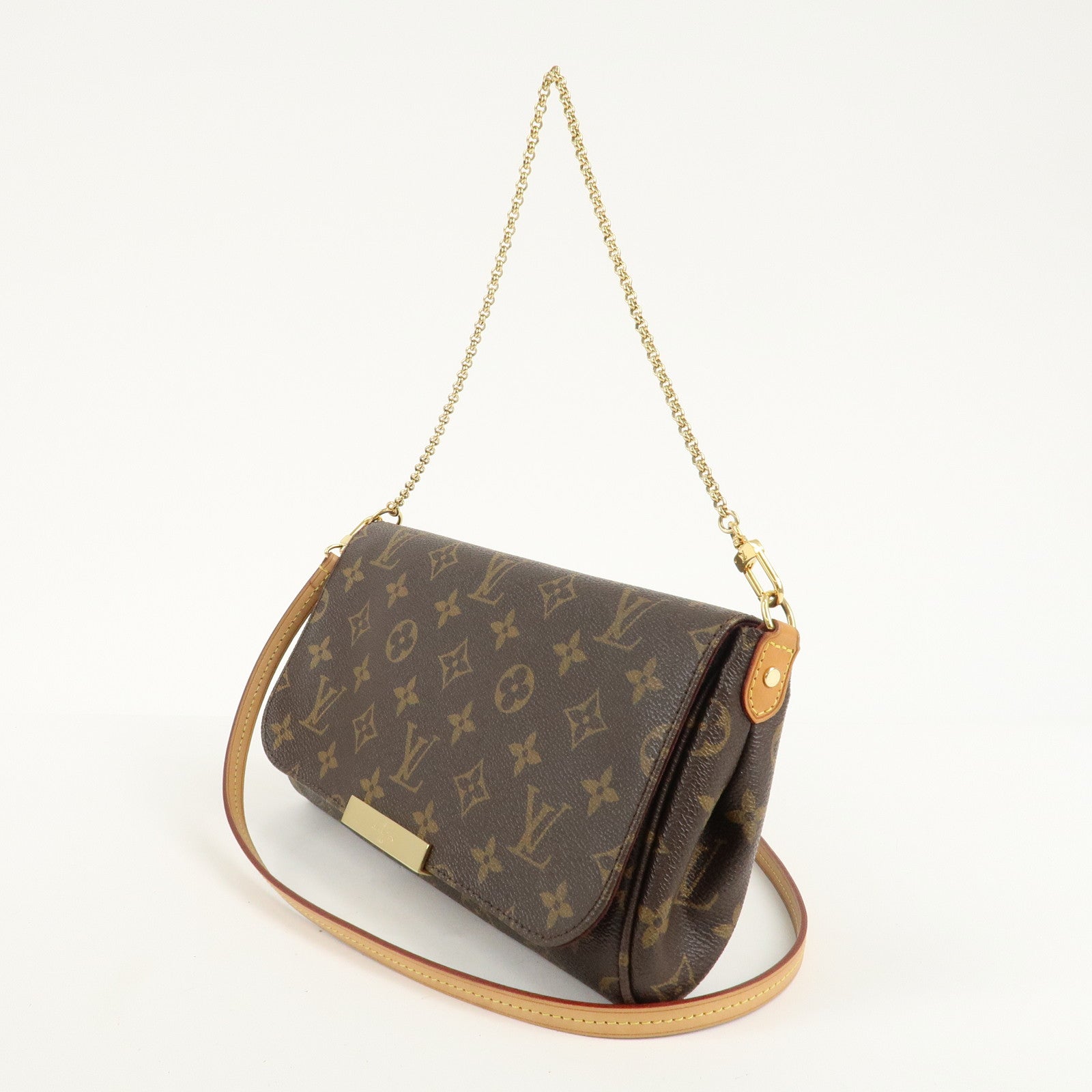 Louis Vuitton Monogram Favorite MM 2Way Shoulder Bag M40718 Used