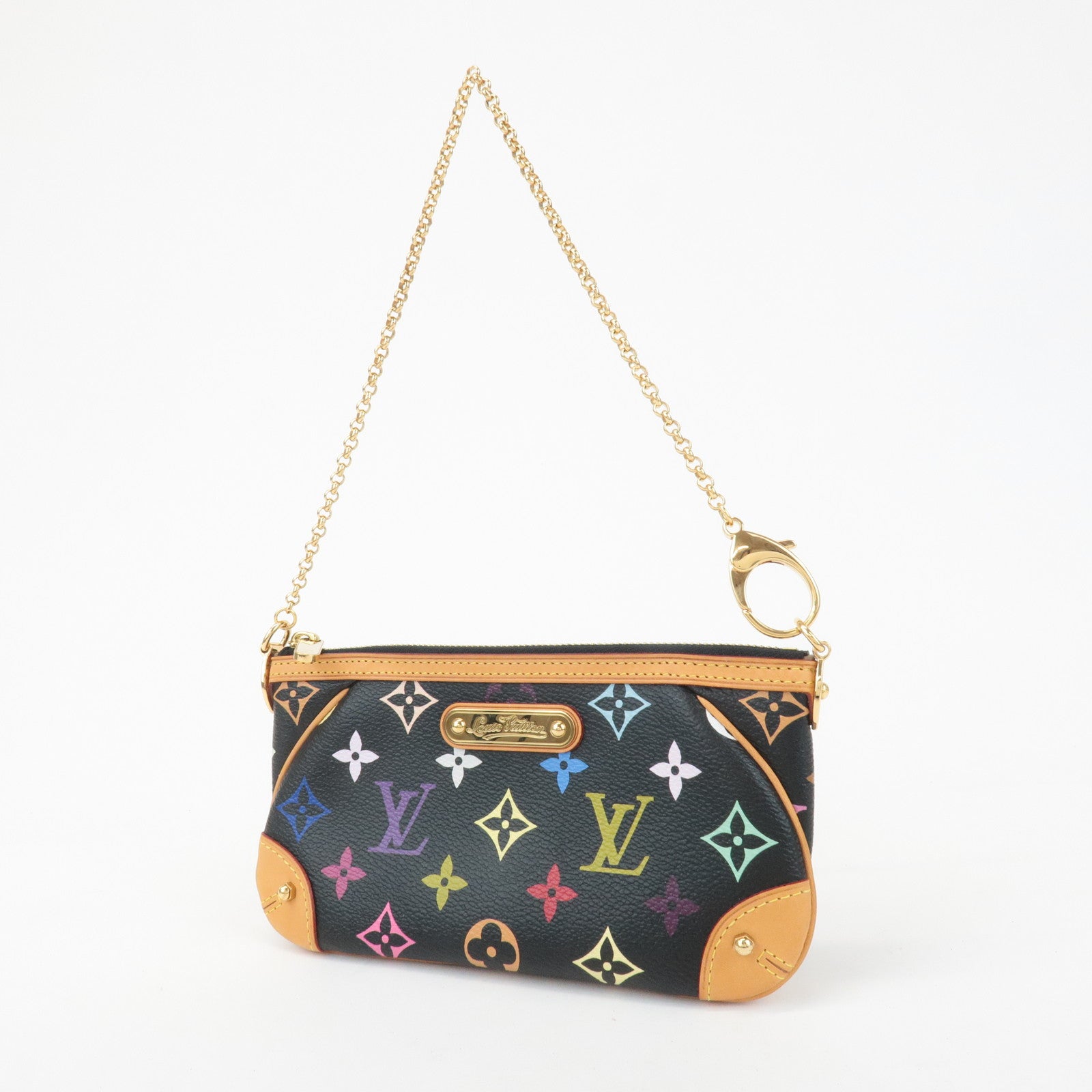 Louis Vuitton Monogram Multi Color Pochette Milla MM M60097 Used