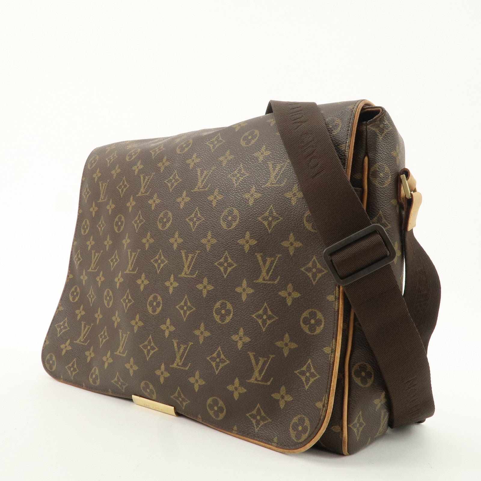 Louis Vuitton Monogram Abbesses Messenger Bag Hand Bag M45257 Used