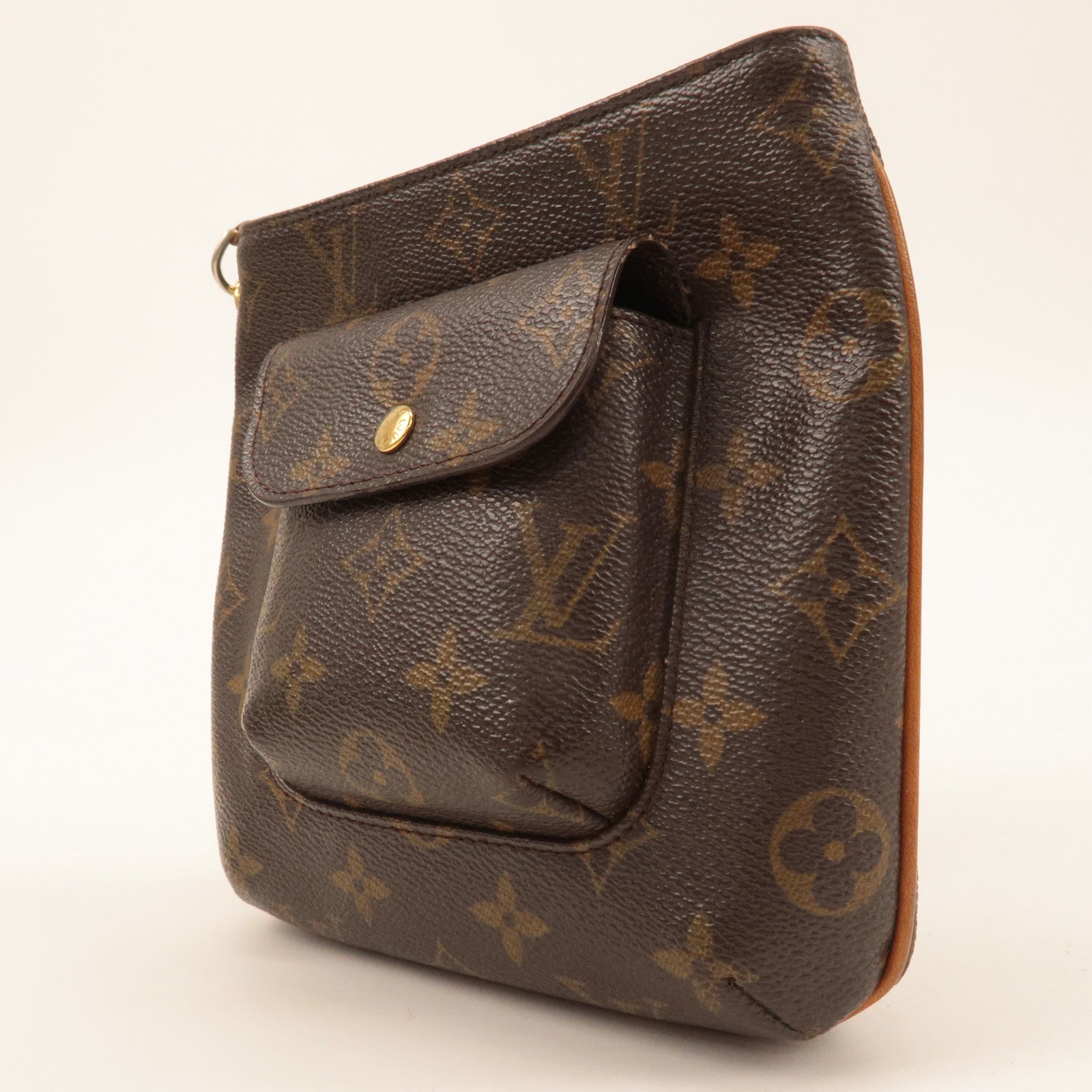 Louis Vuitton Monogram Partition Pouch Clutch Bag M51901