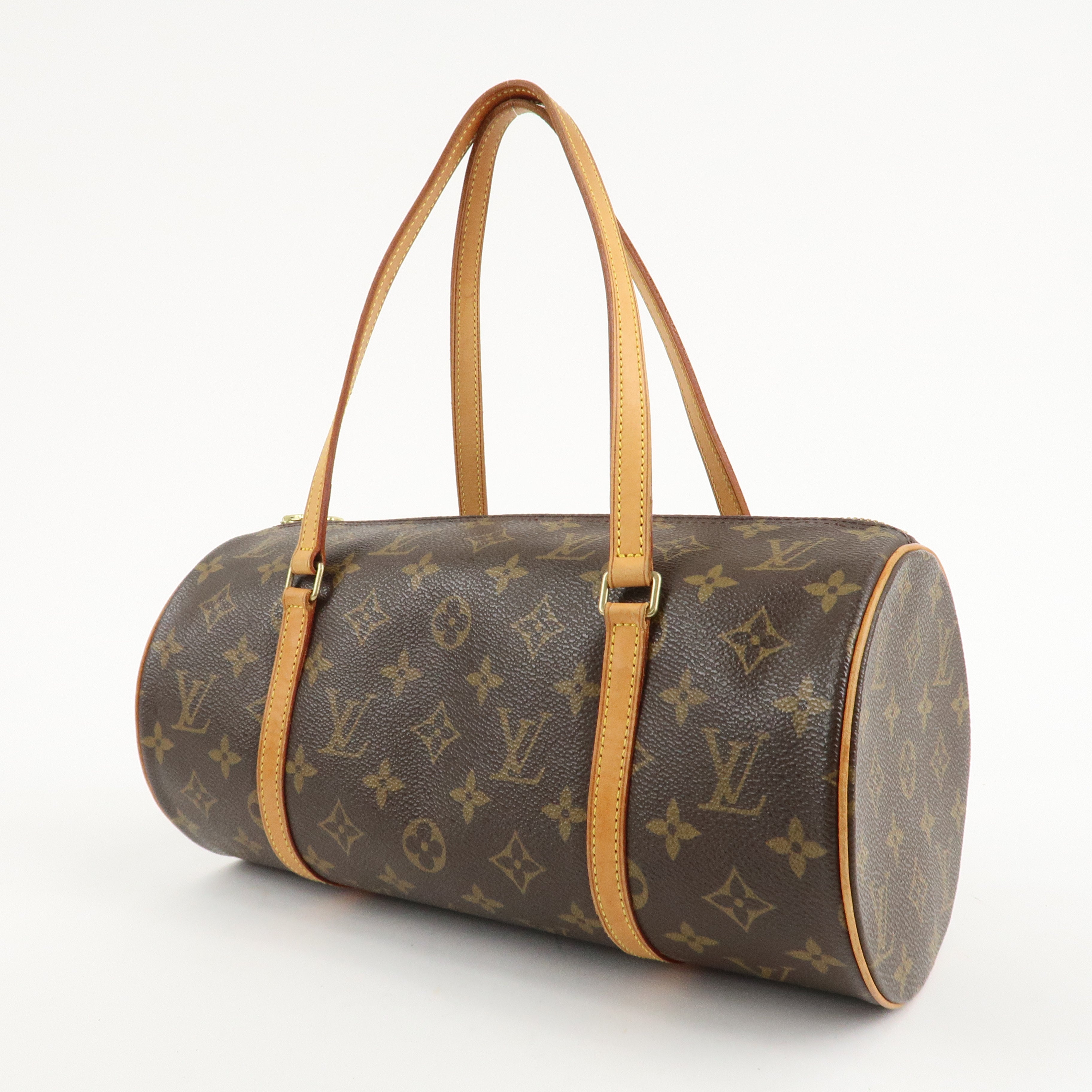 Louis Vuitton Monogram Papillon 30 Hand Bag New Style M51385 Used