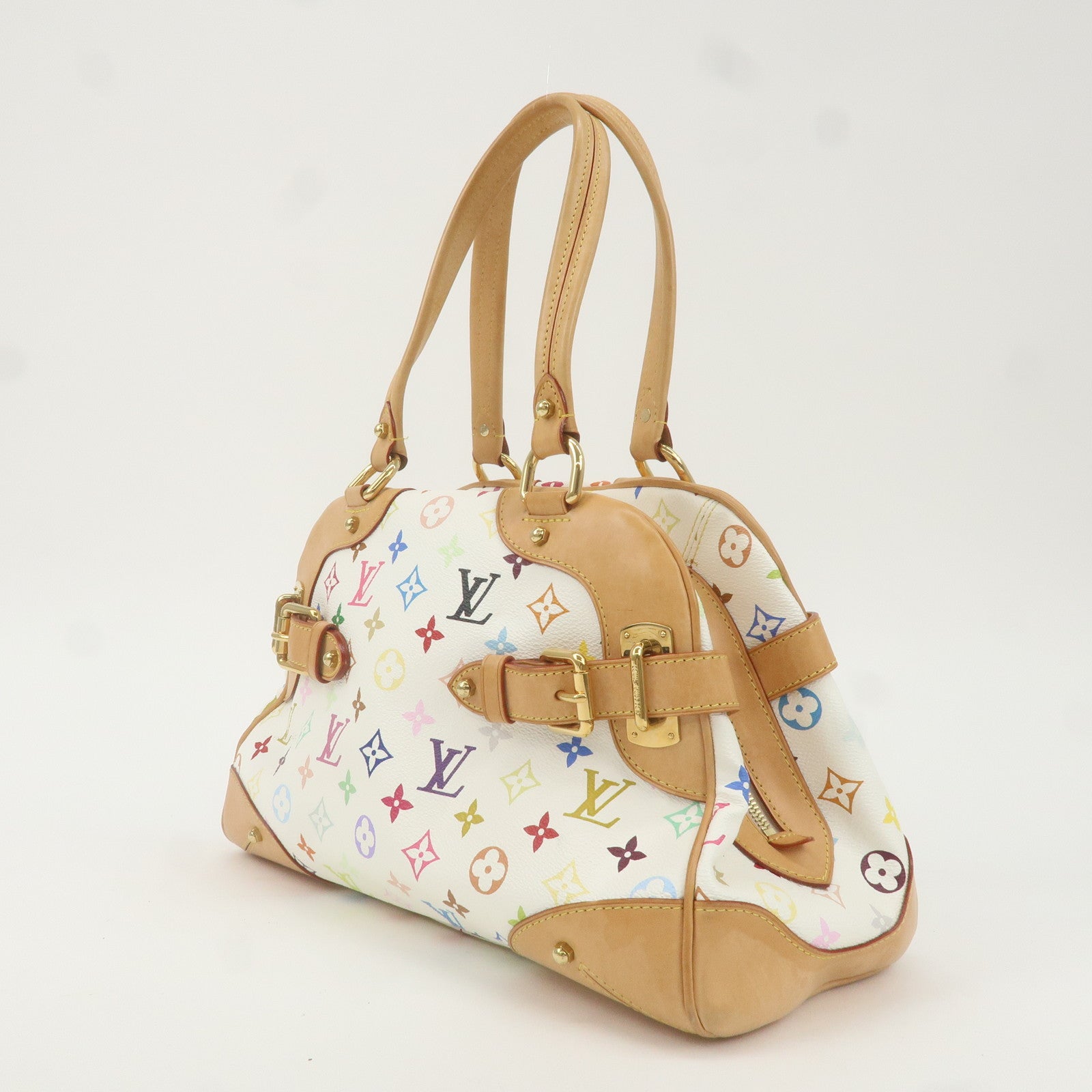 Louis Vuitton Monogram Multicolor Claudia Hand Bag M40193