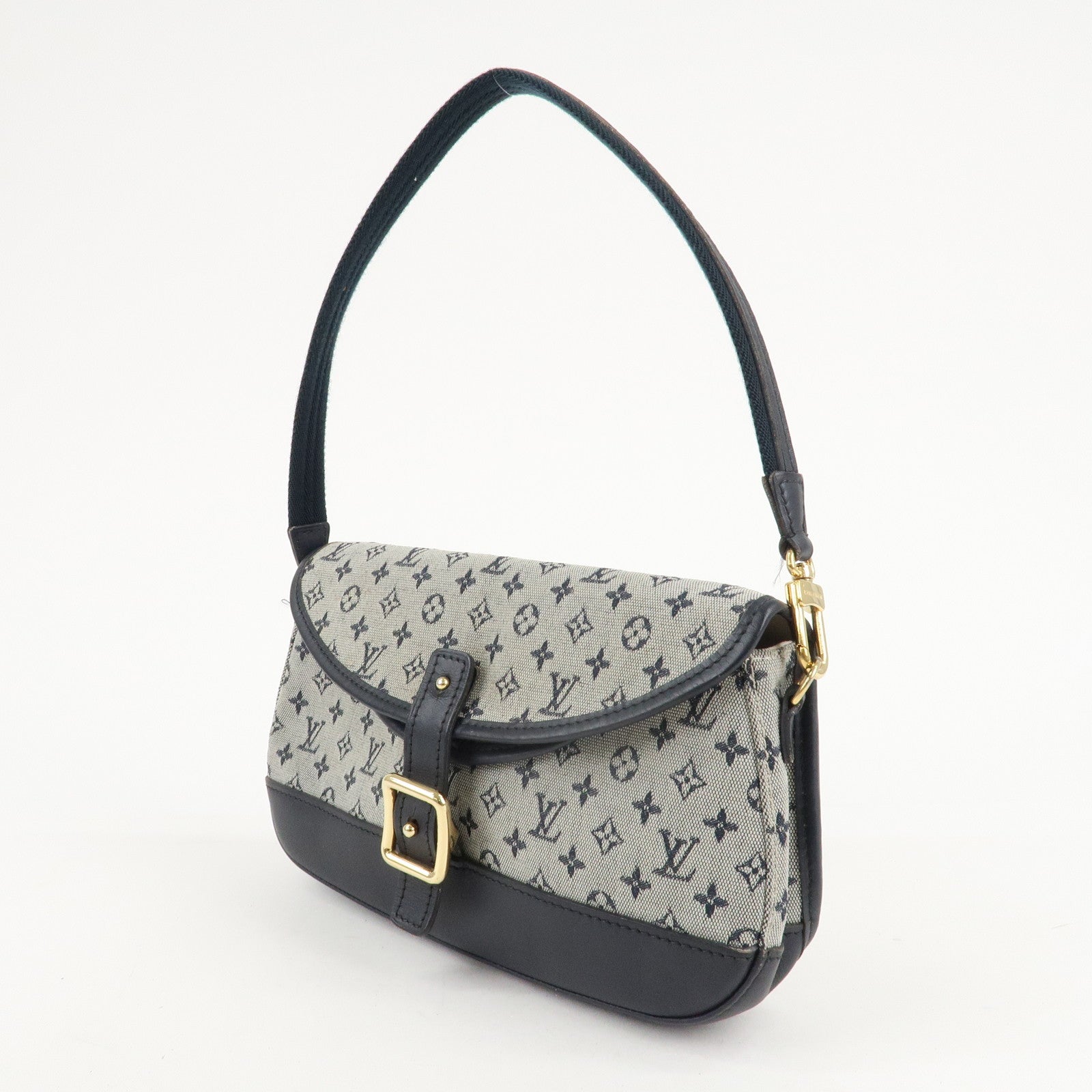 Louis Vuitton Monogram Mini Marjorie Shoulder Bag Navy M92690 Used