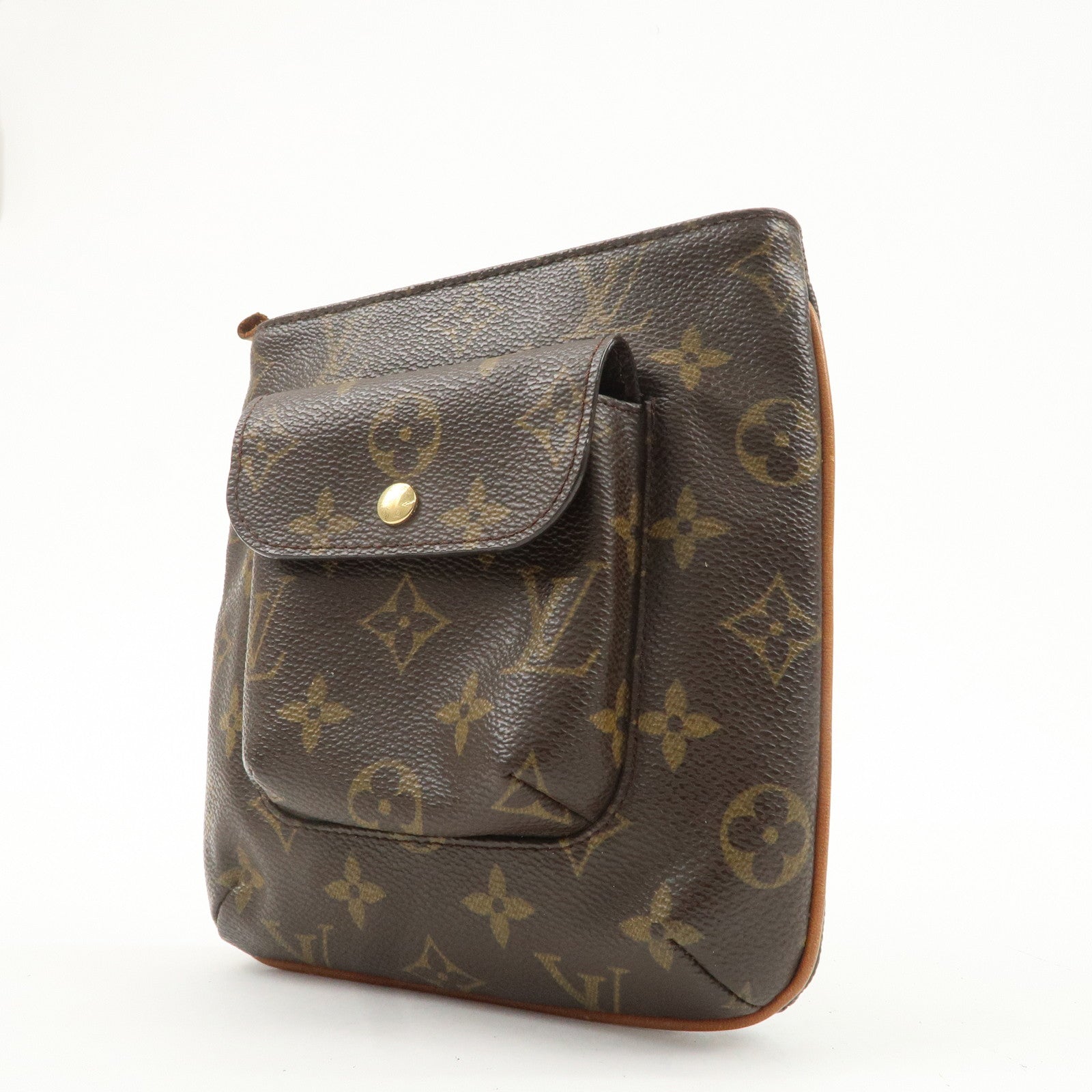 Louis Vuitton Monogram Partition Pouch Clutch Bag M51901 Used