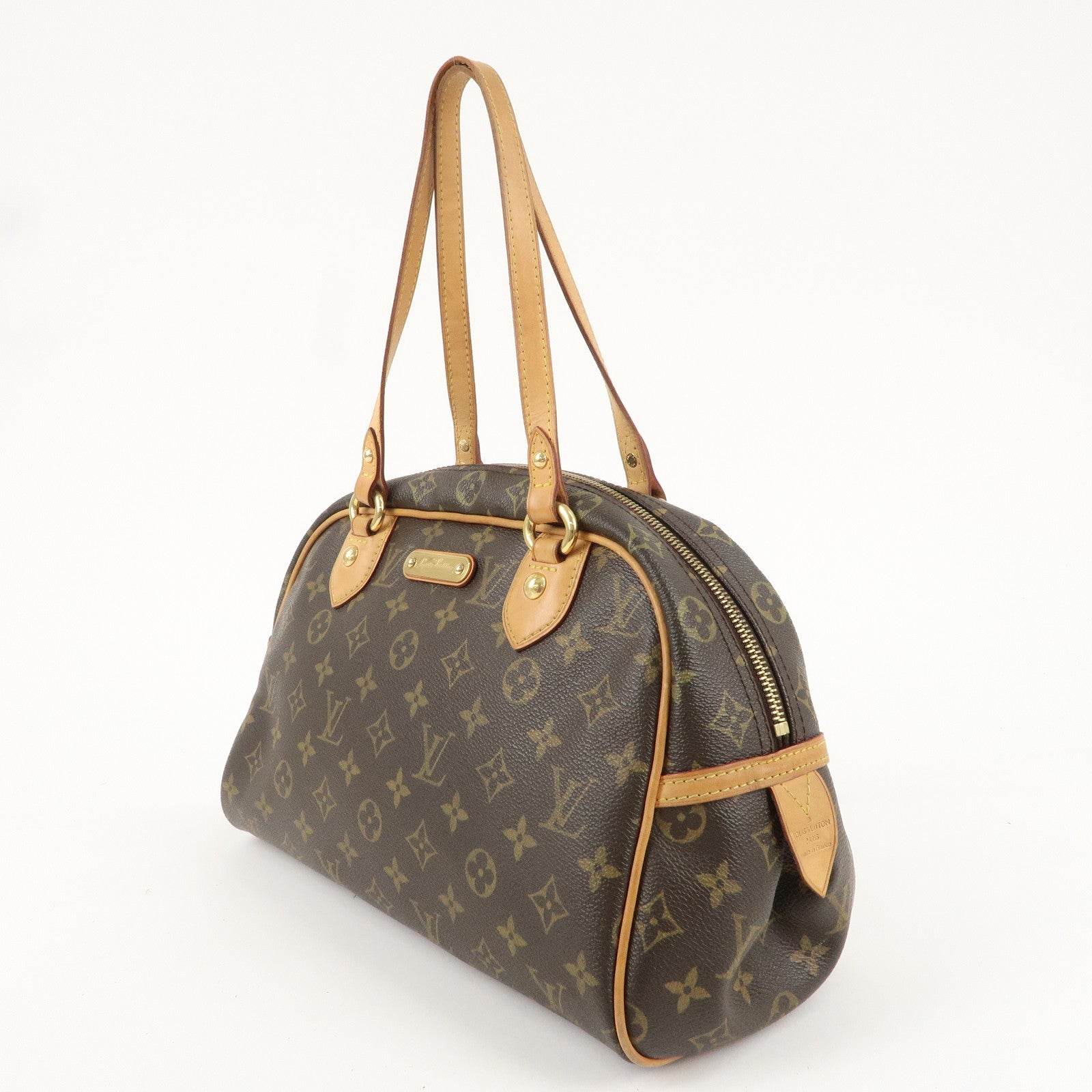 Louis Vuitton Monogram Montorgueil PM Shoulder Bag Brown M95565