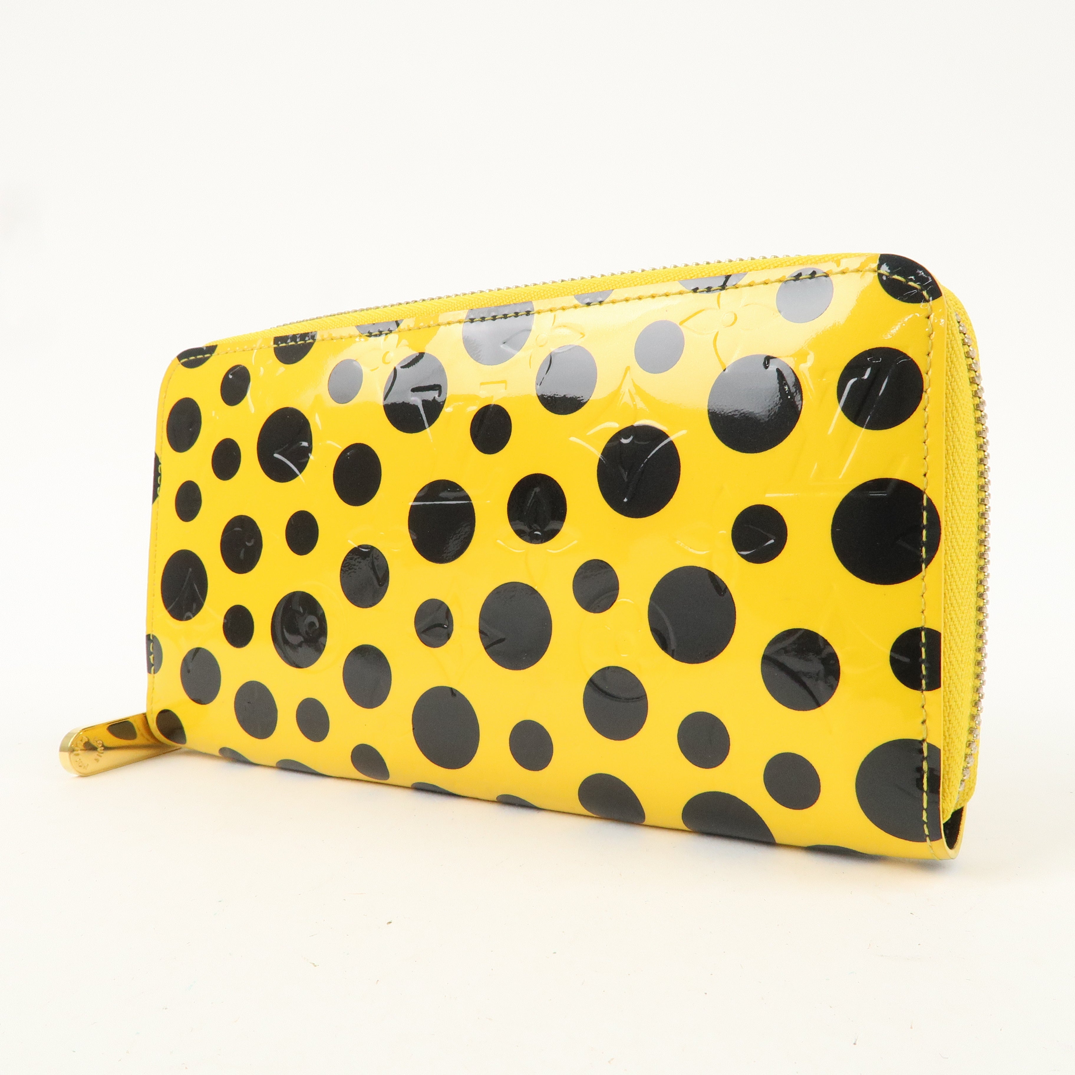 Louis Vuitton Vernis YayoiKusama Dots Infinity Zippy Wallet M91571