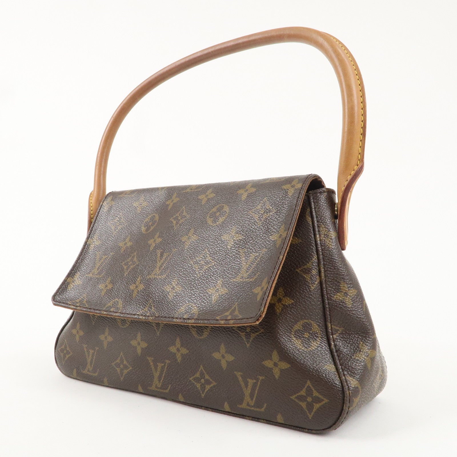 Louis Vuitton Monogram Mini Looping Shoulder Bag Hand Bag M51147