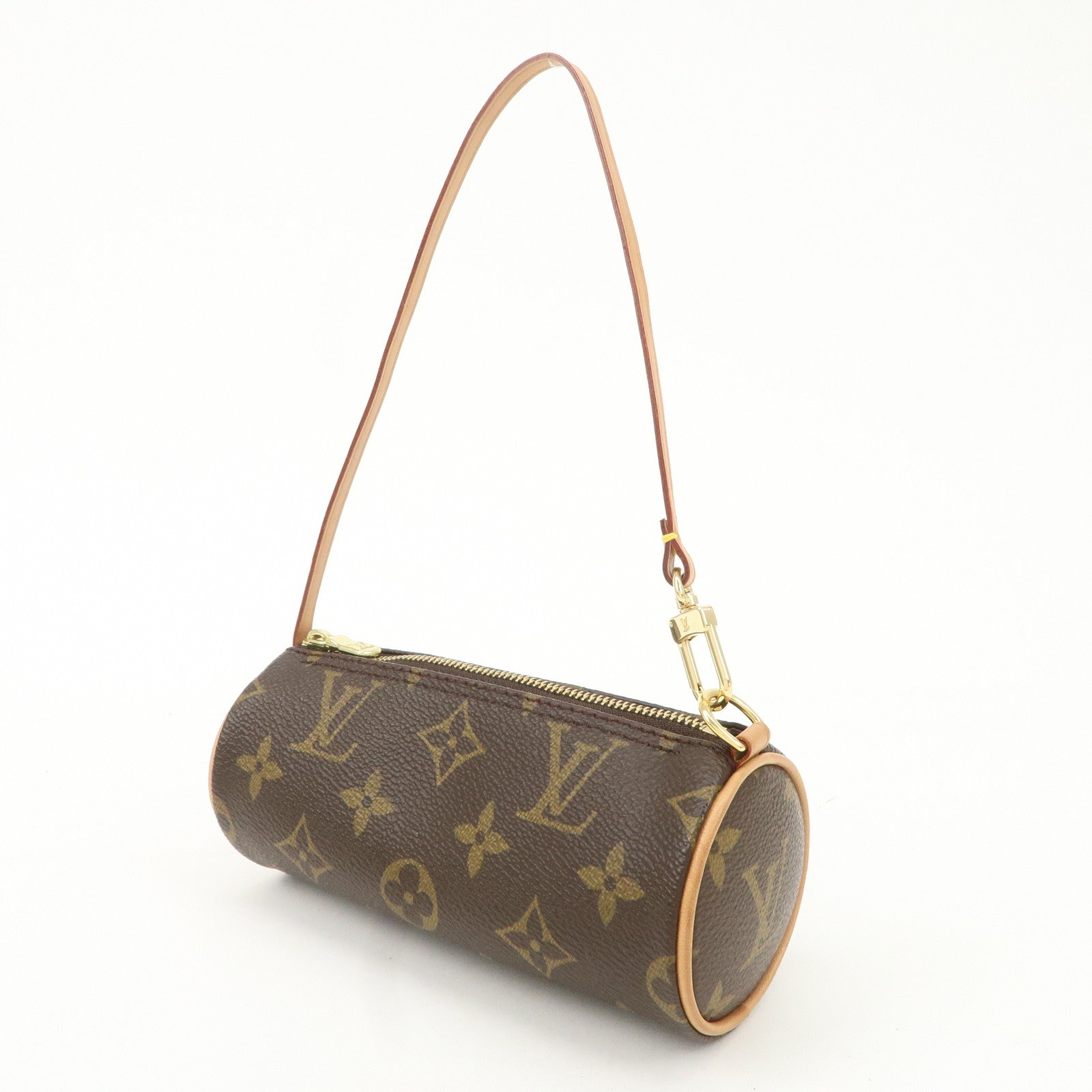 Louis Vuitton Monogram Mini Pouch for Papillon Bag Brown Used