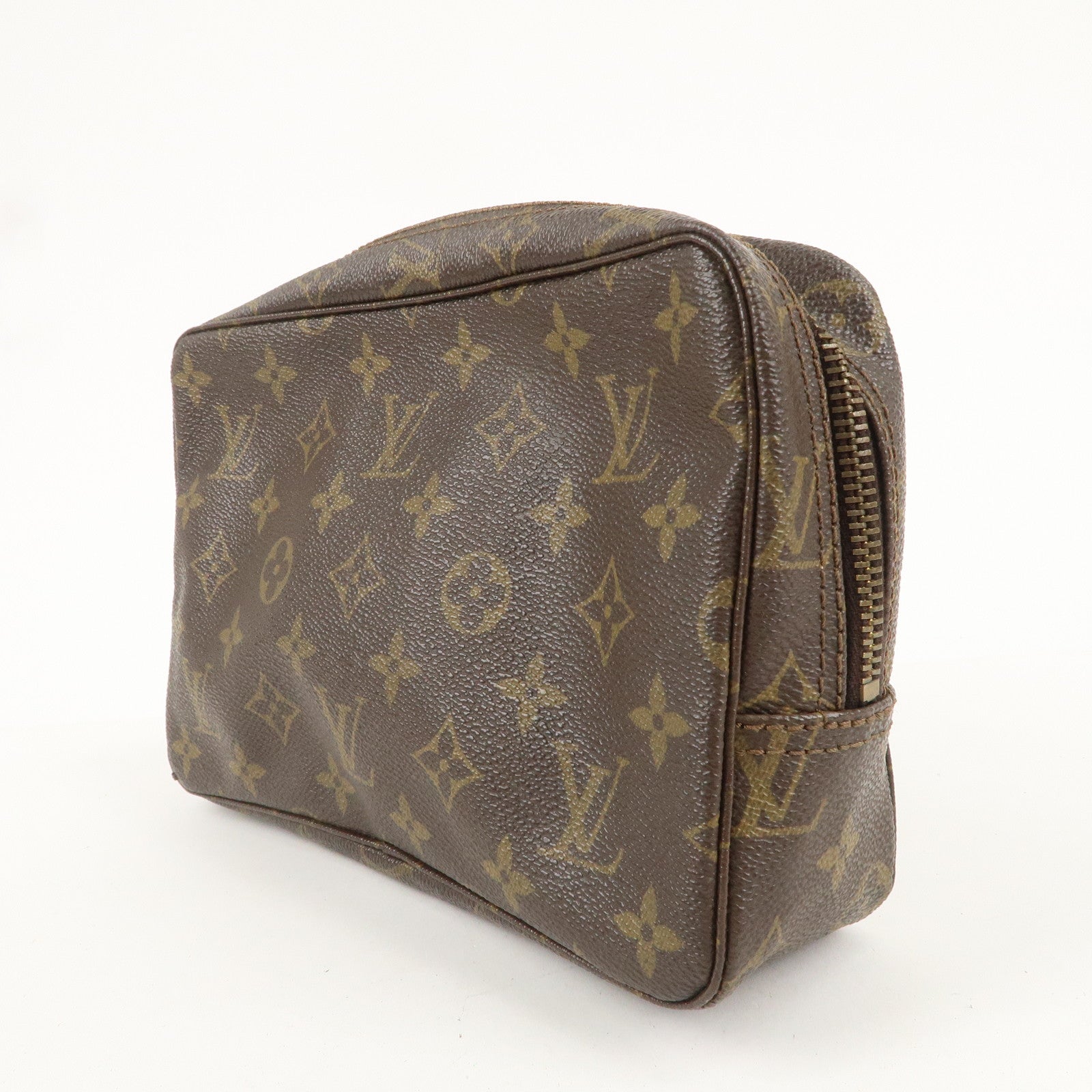 is Vuitton Monogram Trousse Toilette 23 Cosmetic Pouch M47524