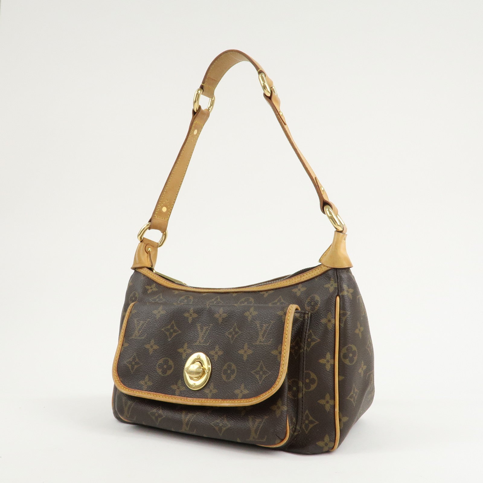 Louis Vuitton Monogram Tikal GM Shoulder Bag Hand Bag M40077