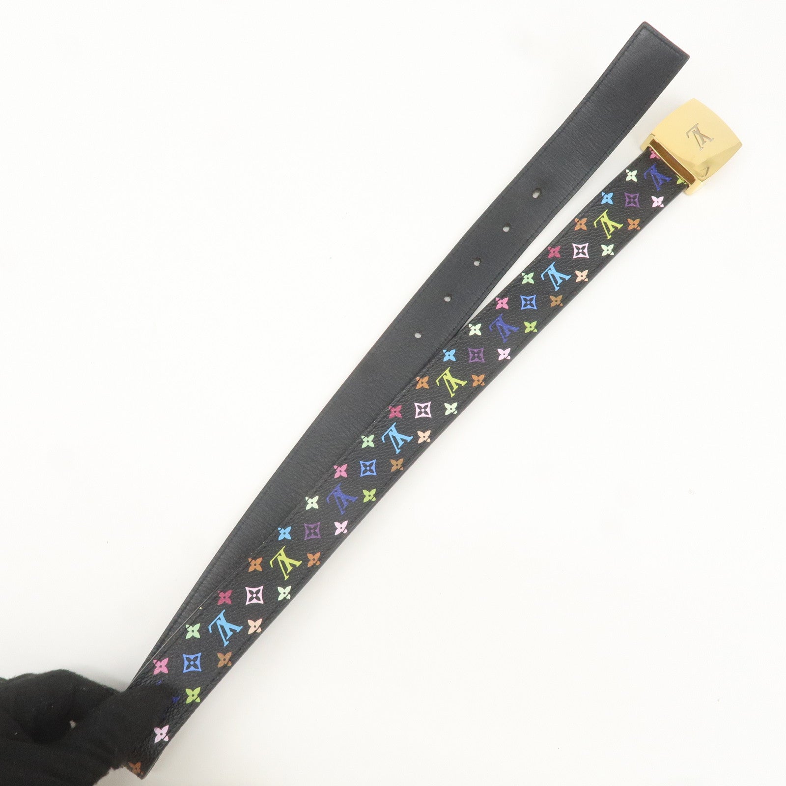 Louis Vuitton Monogram Multicolor Saint Tulle Belt 75/30 M6890