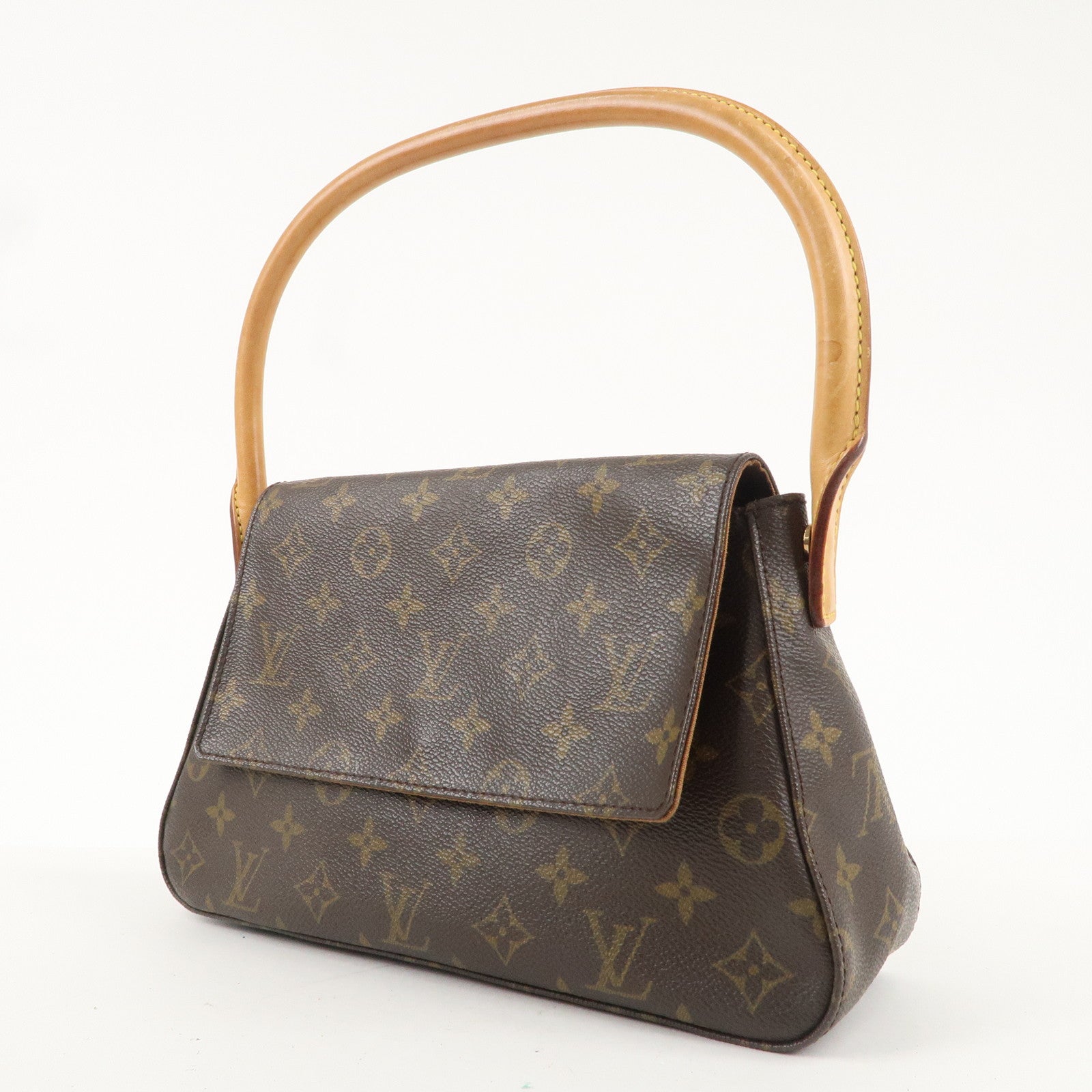 Louis Vuitton Monogram Mini Looping Shoulder Bag Hand Bag M51147