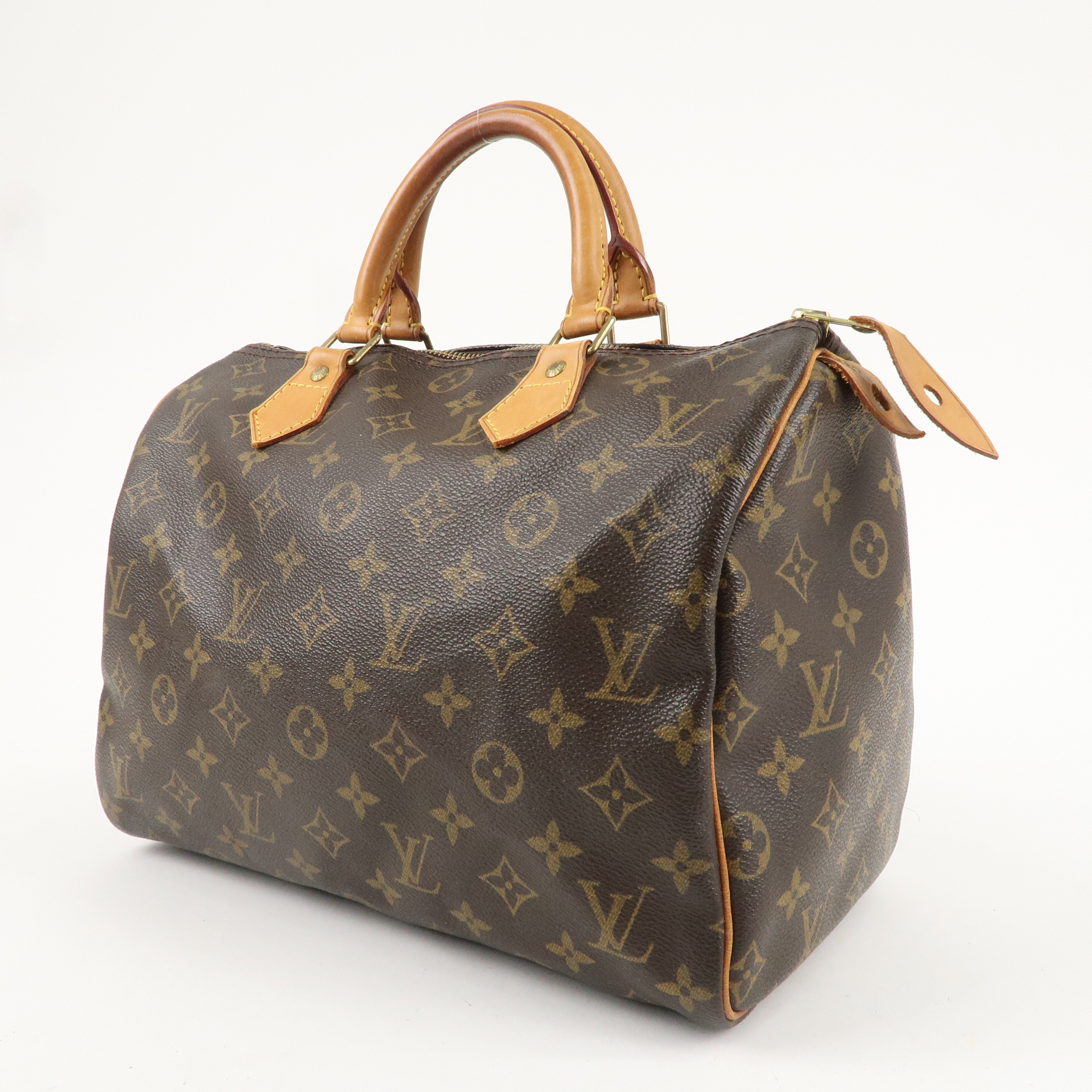 Louis Vuitton Monogram Speedy 30 Hand Bag Boston Bag M41526