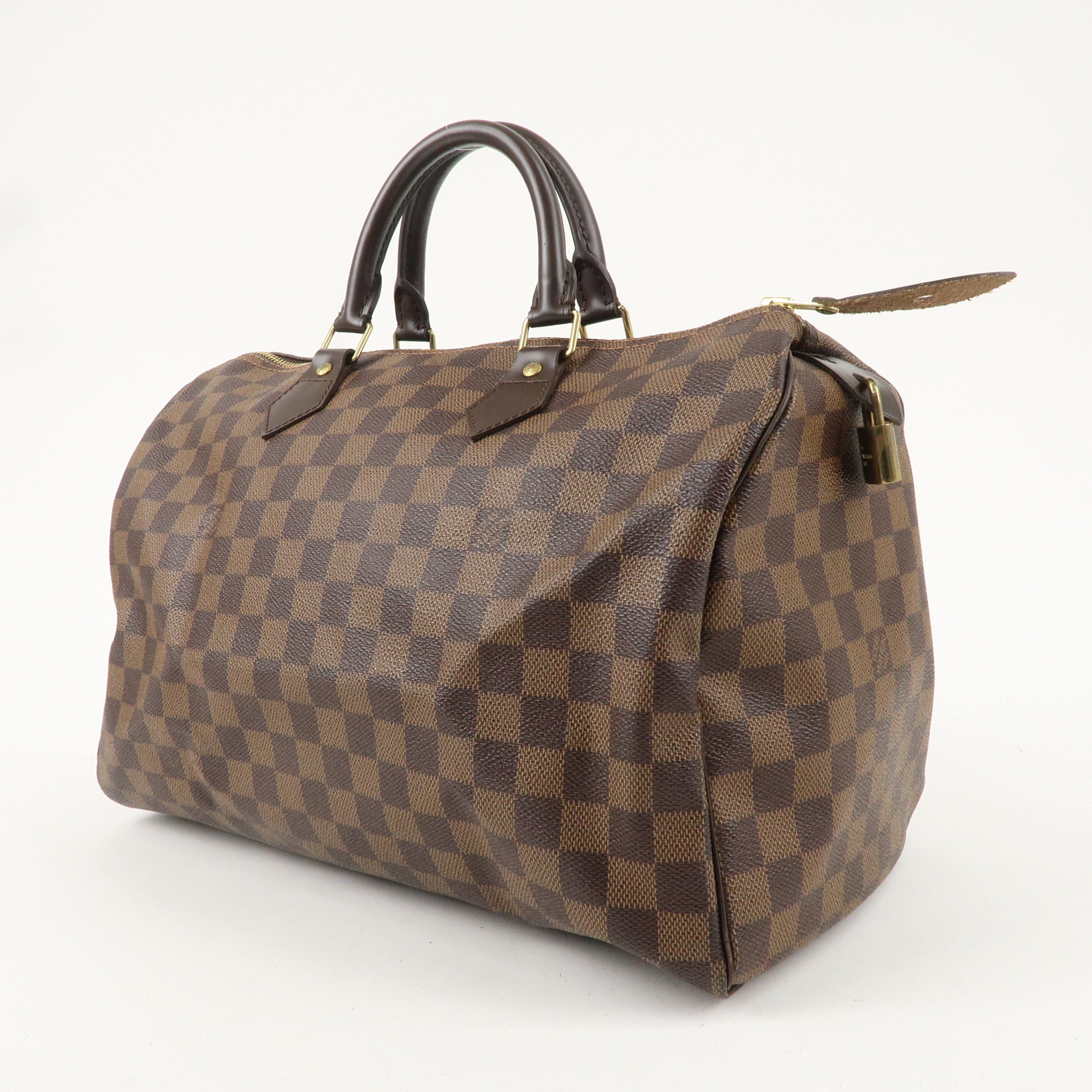 Louis Vuitton Damier Speedy 35 Hand Bag Boston Bag N41523