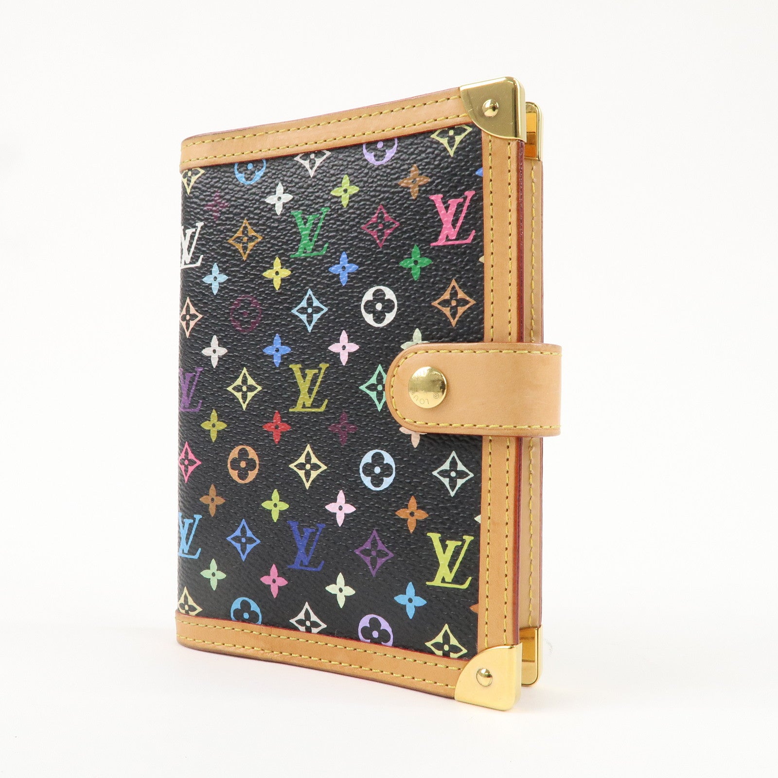 Louis Vuitton Monogram Multi Color Agenda PM Planner Cover R20895