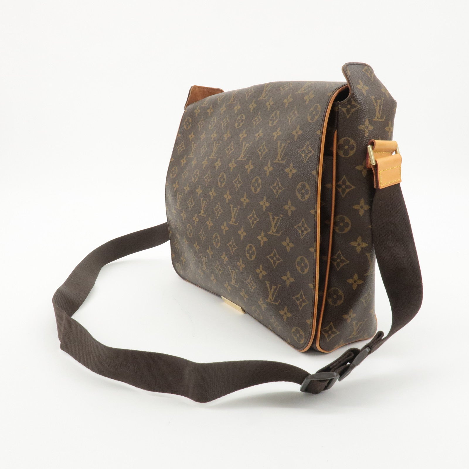 Louis Vuitton Monogram Abbesses Messenger Bag Hand Bag M45257