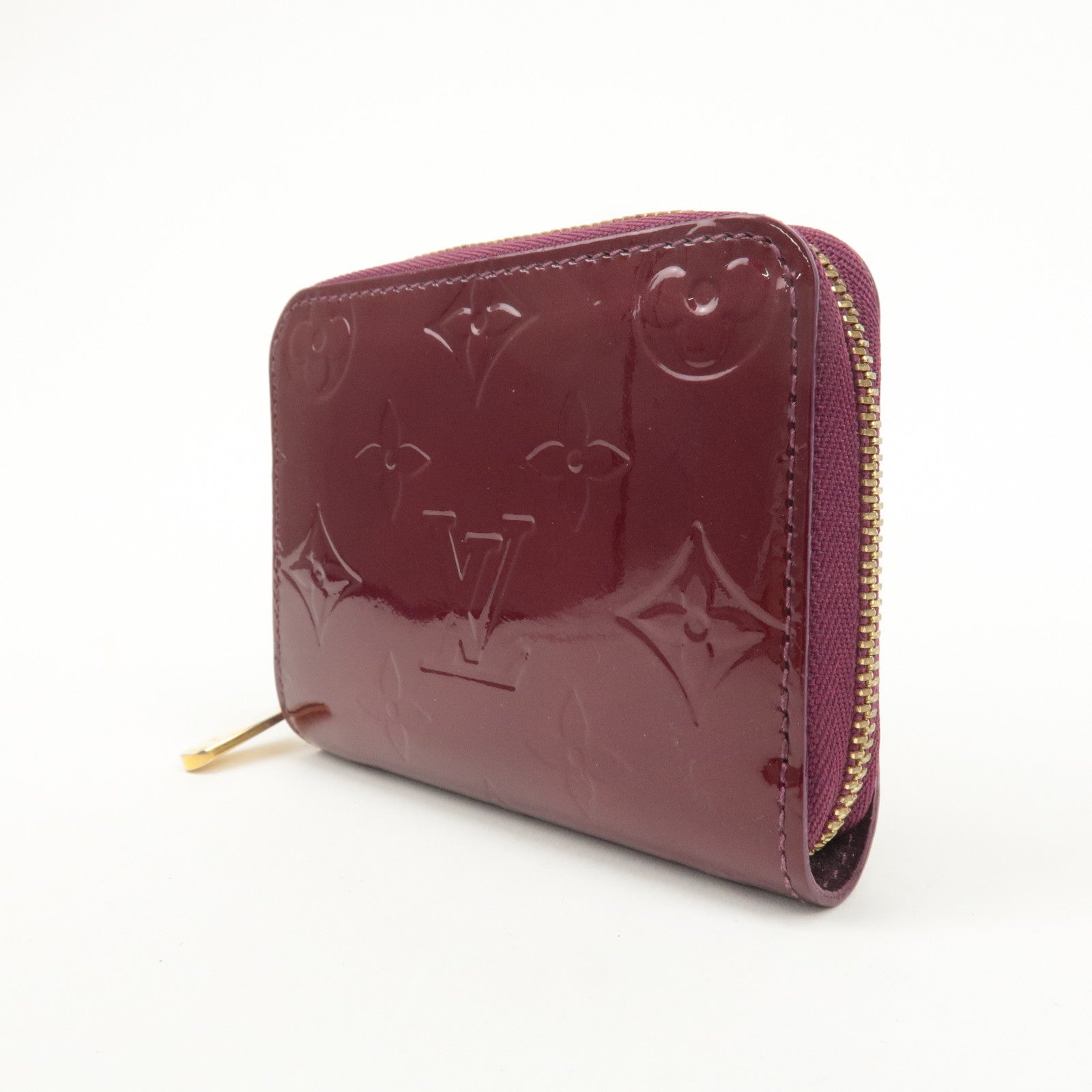 Louis Vuitton Monogram Vernis Zippy Coin Purse Violet M93603