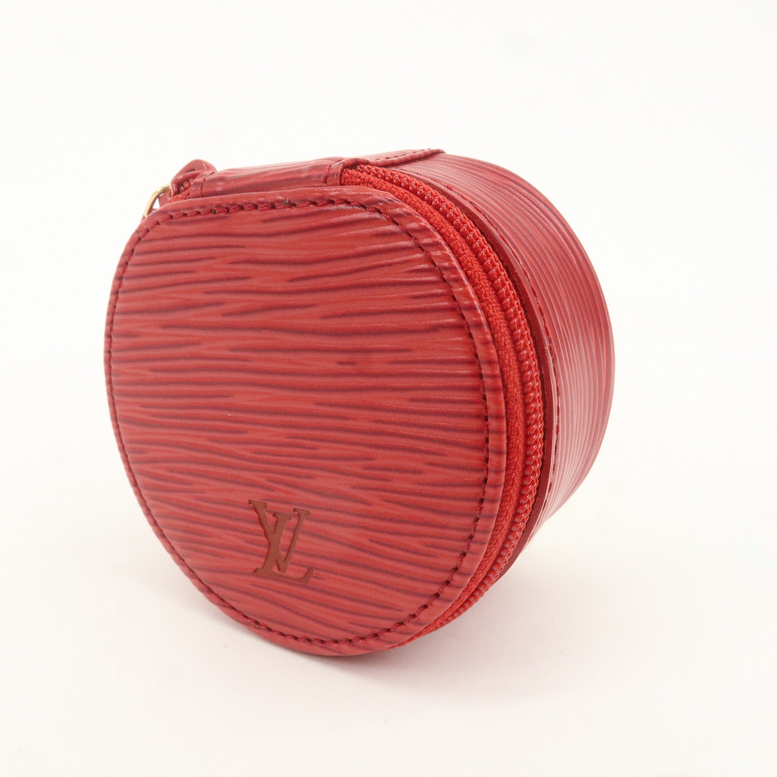 Louis Vuitton Epi Ecrin Bijoux8 Jewelry Case Castillian Red M48227