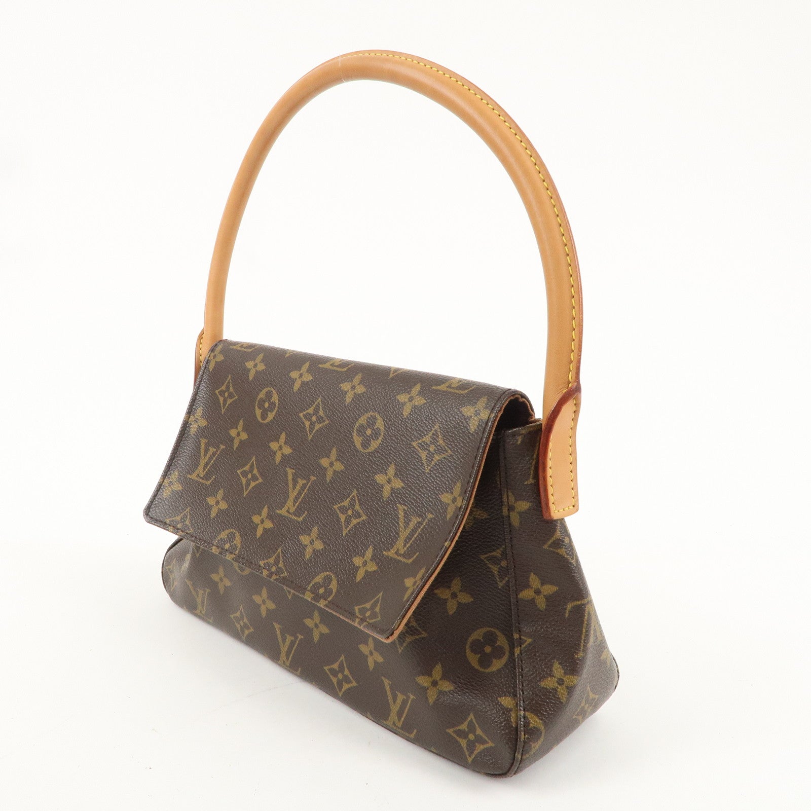 Louis Vuitton Monogram Mini Looping Shoulder Bag Hand Bag M51147