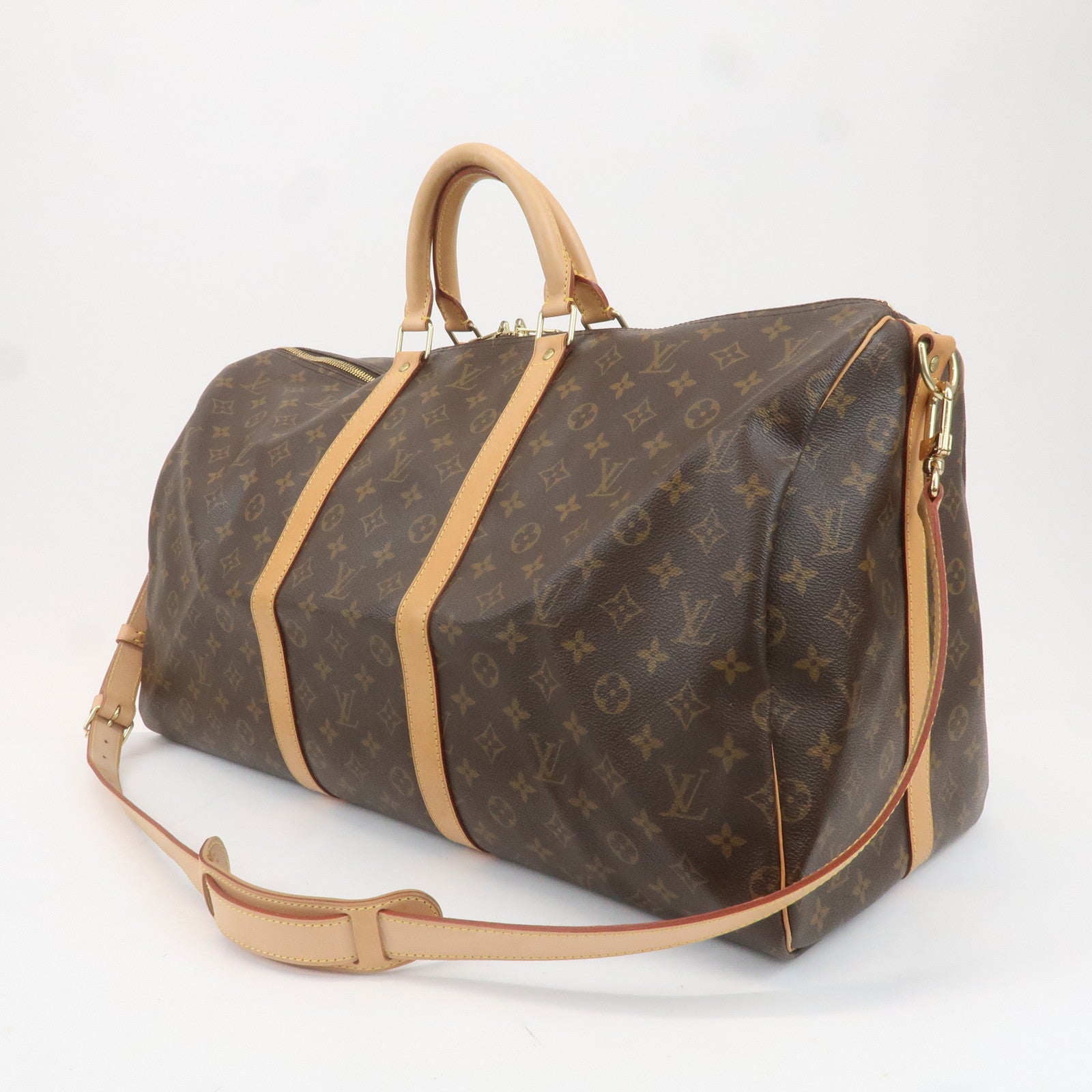 Louis Vuitton Monogram Keep All Bandouliere 55 Bag M41414