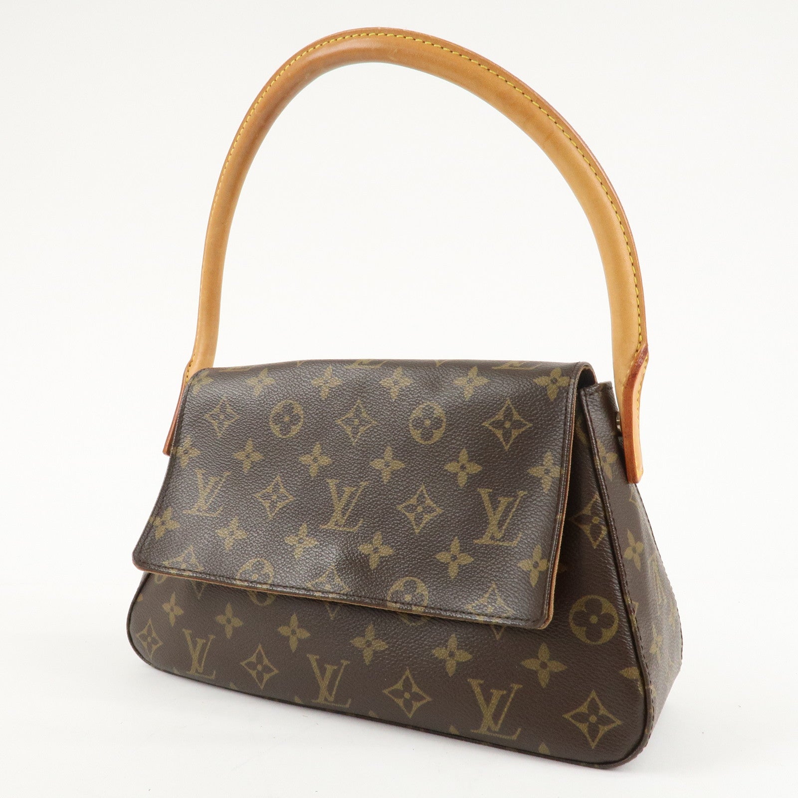 Louis Vuitton Monogram Mini Looping Shoulder Bag Hand Bag M51147