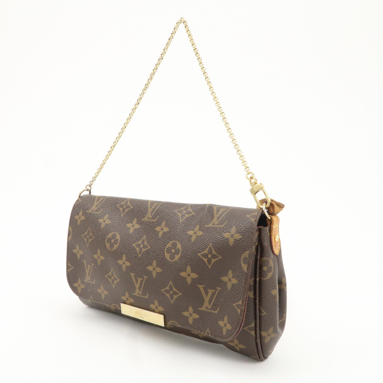 Louis Vuitton Monogram Favorite MM 2Way Shoulder Bag M40718 Used