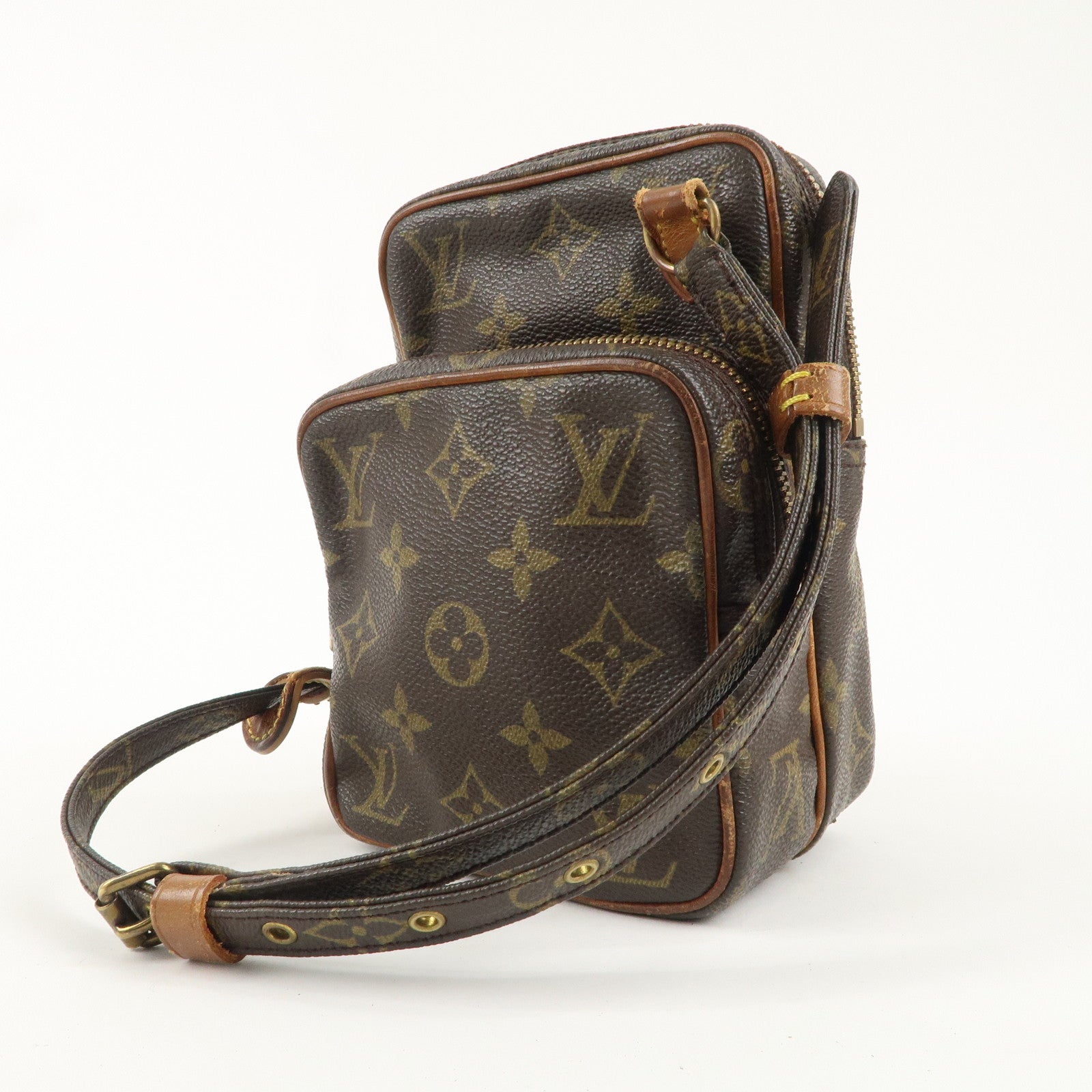 Louis Vuitton Monogram Mini Amazone Shoulder Bag Brown M45238