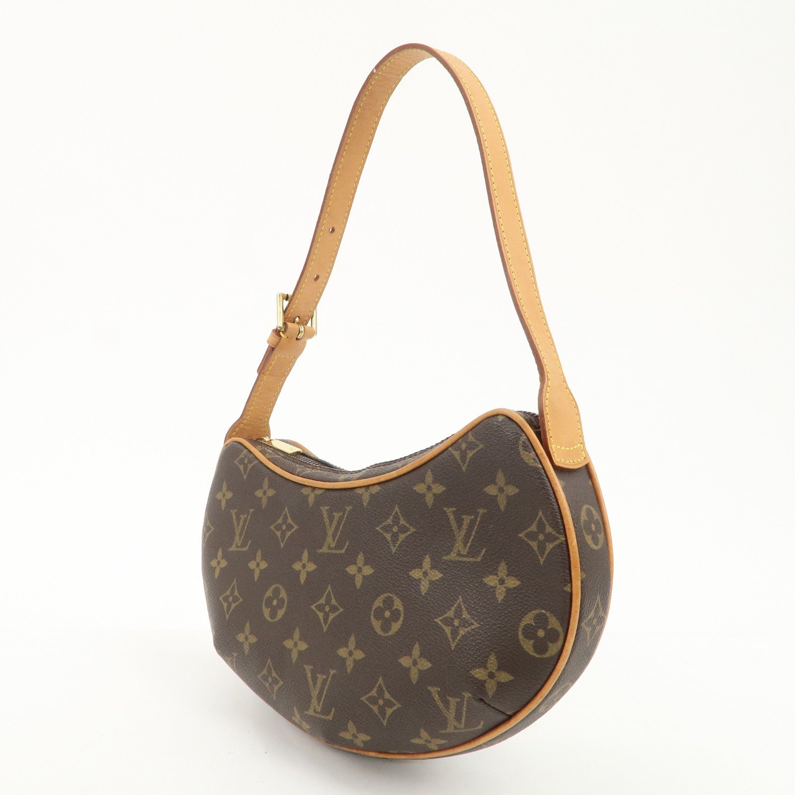 Louis Vuitton Monogram Pochette Croissant Shoulder Bag M51510 Used