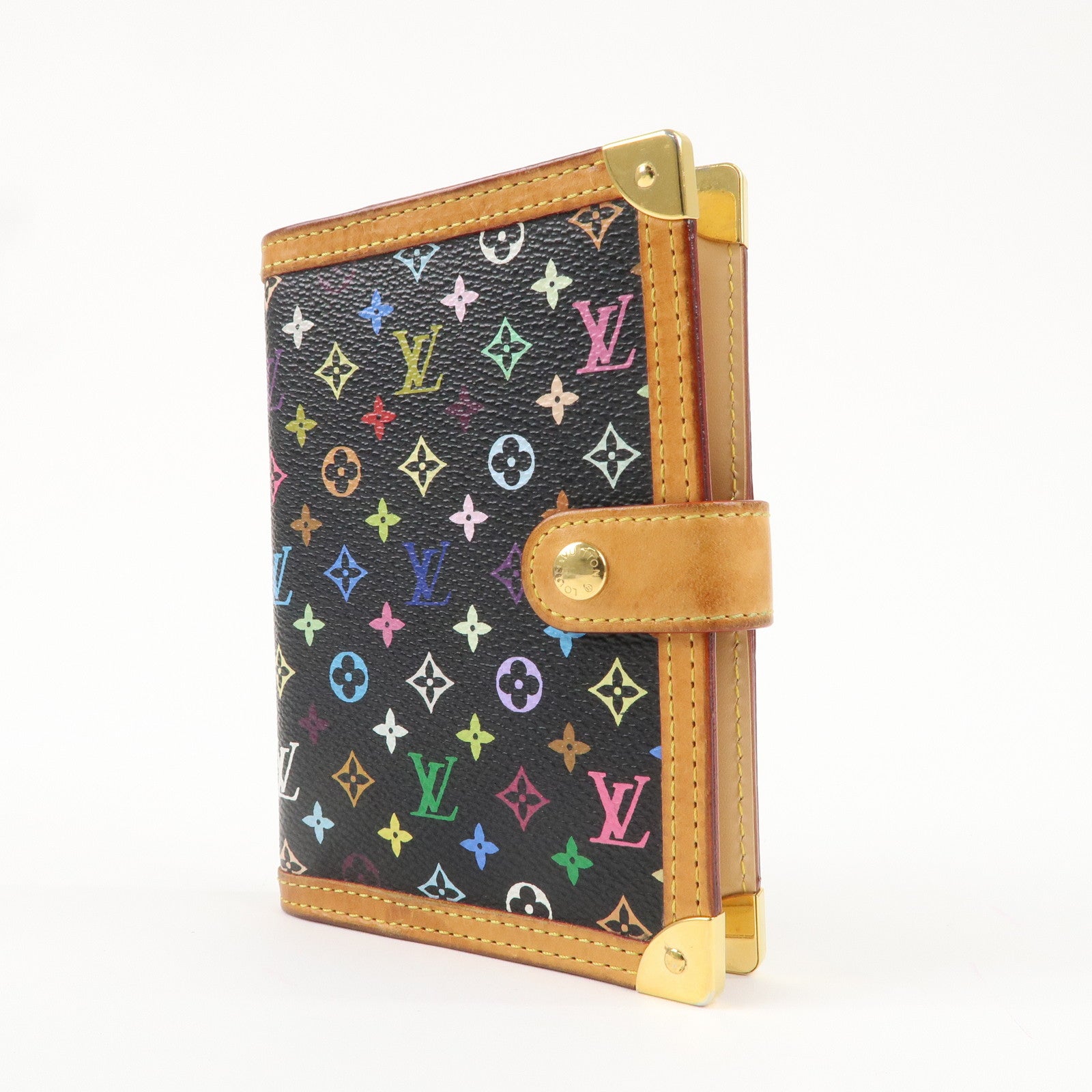 Louis Vuitton Monogram Multi Color Agenda PM Planner Cover R20895