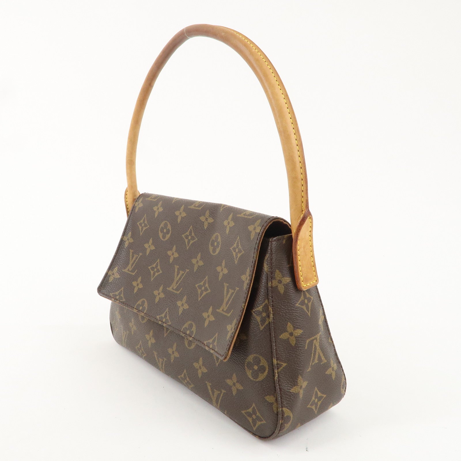 Louis Vuitton Monogram Mini Looping Shoulder Bag Hand Bag M51147