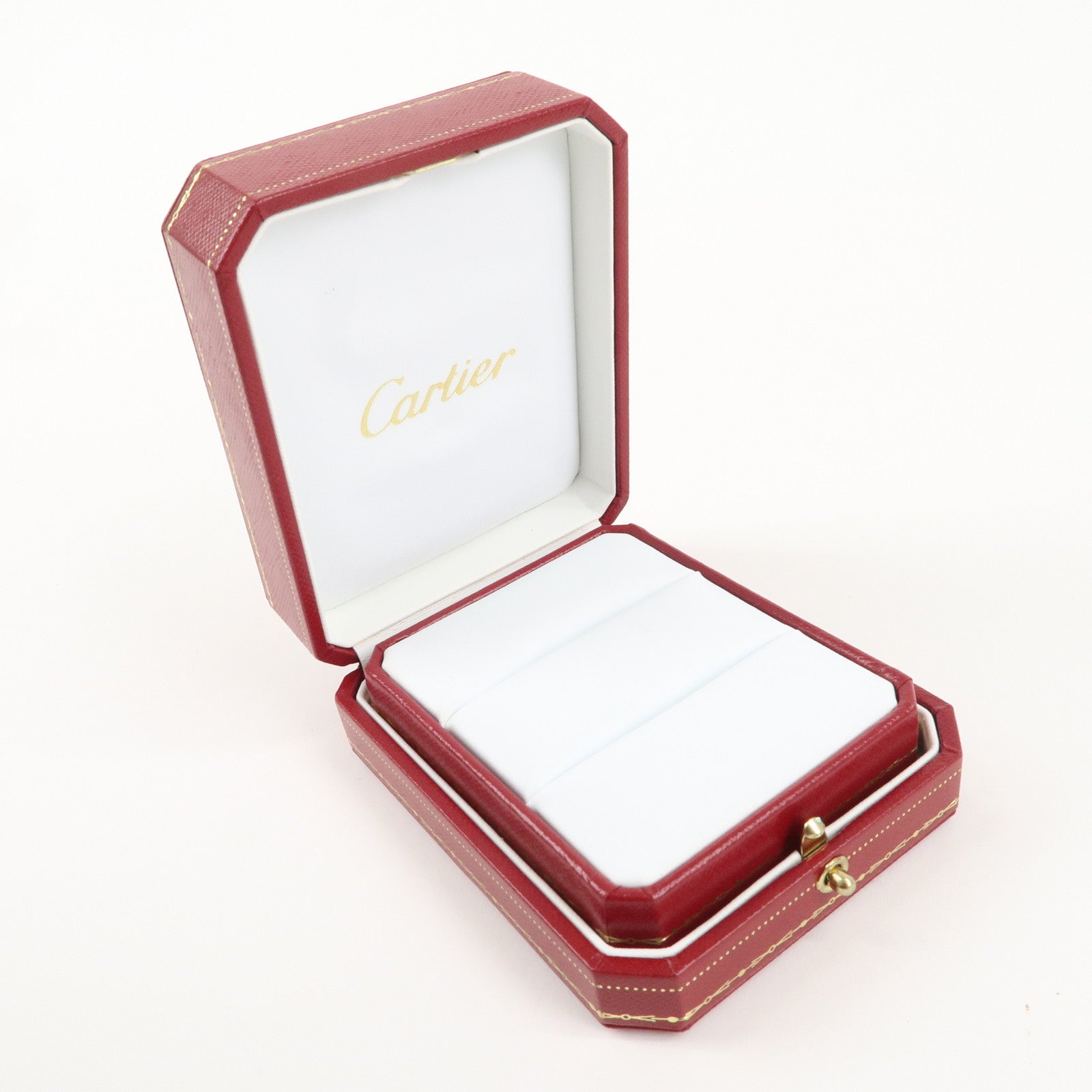 Cartier Set of 3 Pair Ring Box Display Box Jewelry Box For Ring