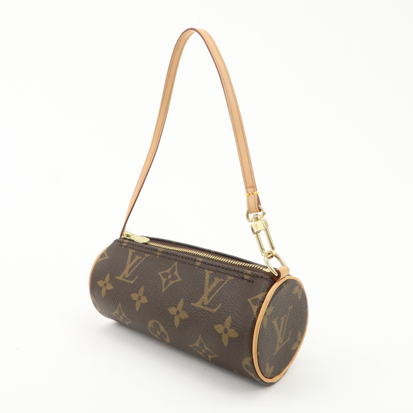 Louis Vuitton Monogram Mini Pouch for Papillon Bag Brown Used