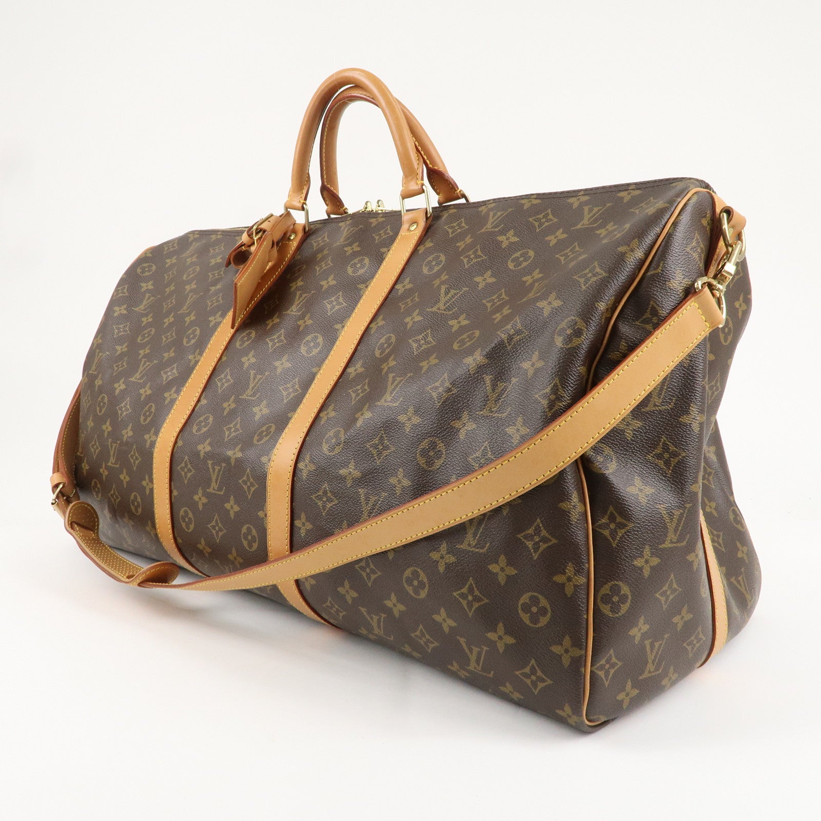 Louis Vuitton Monogram Keep All Bandouliere 60 Bag M41412