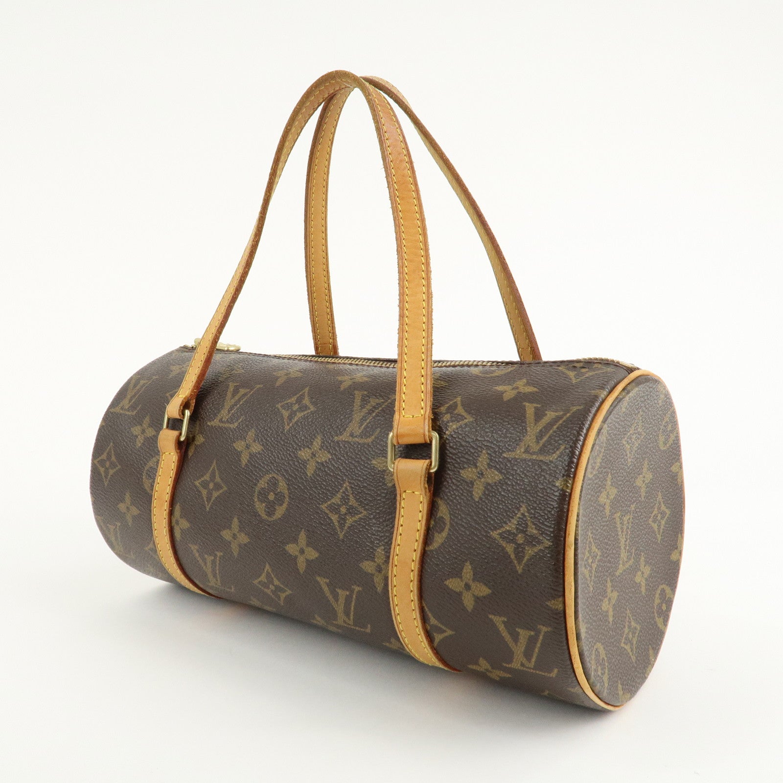 Louis Vuitton Monogram Papillon 26 Hand Bag Shoulder Bag M51385 Used