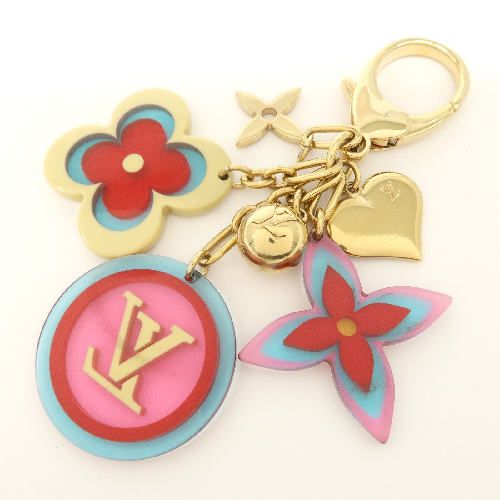 Louis Vuitton Bijoux Sac Candy Bag Charm Multi Color M65726 Used