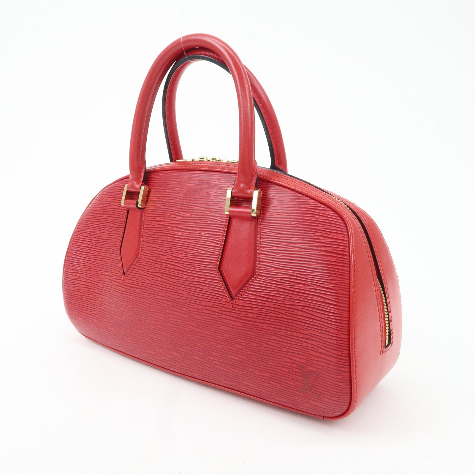 Louis Vuitton Epi Jasmine Hand Bag Castilian Red M52087