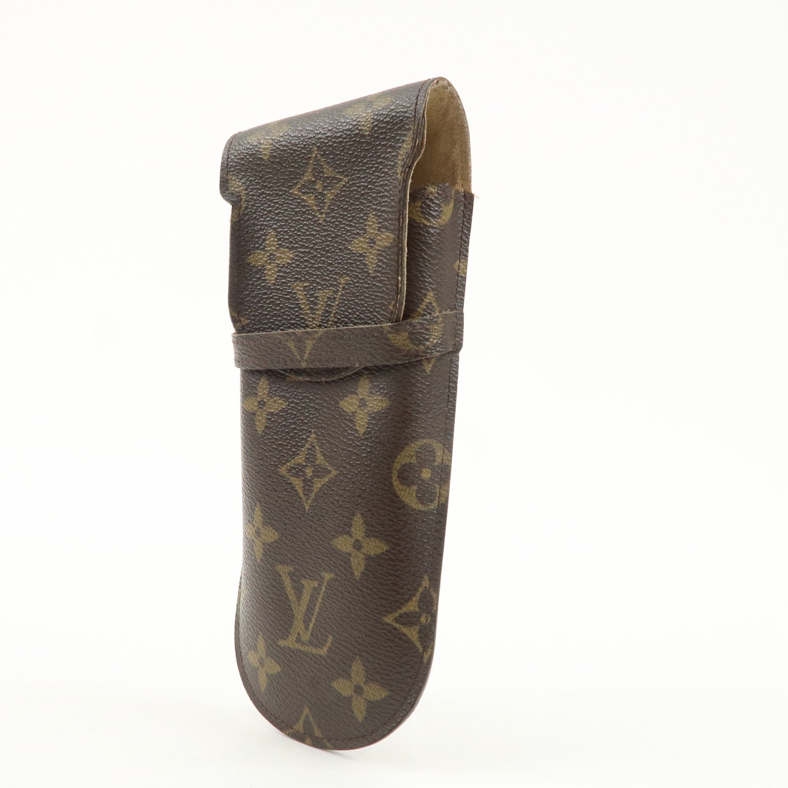 Louis Vuitton Monogram Set of 2 Glasses Case M62970 M62962 Used